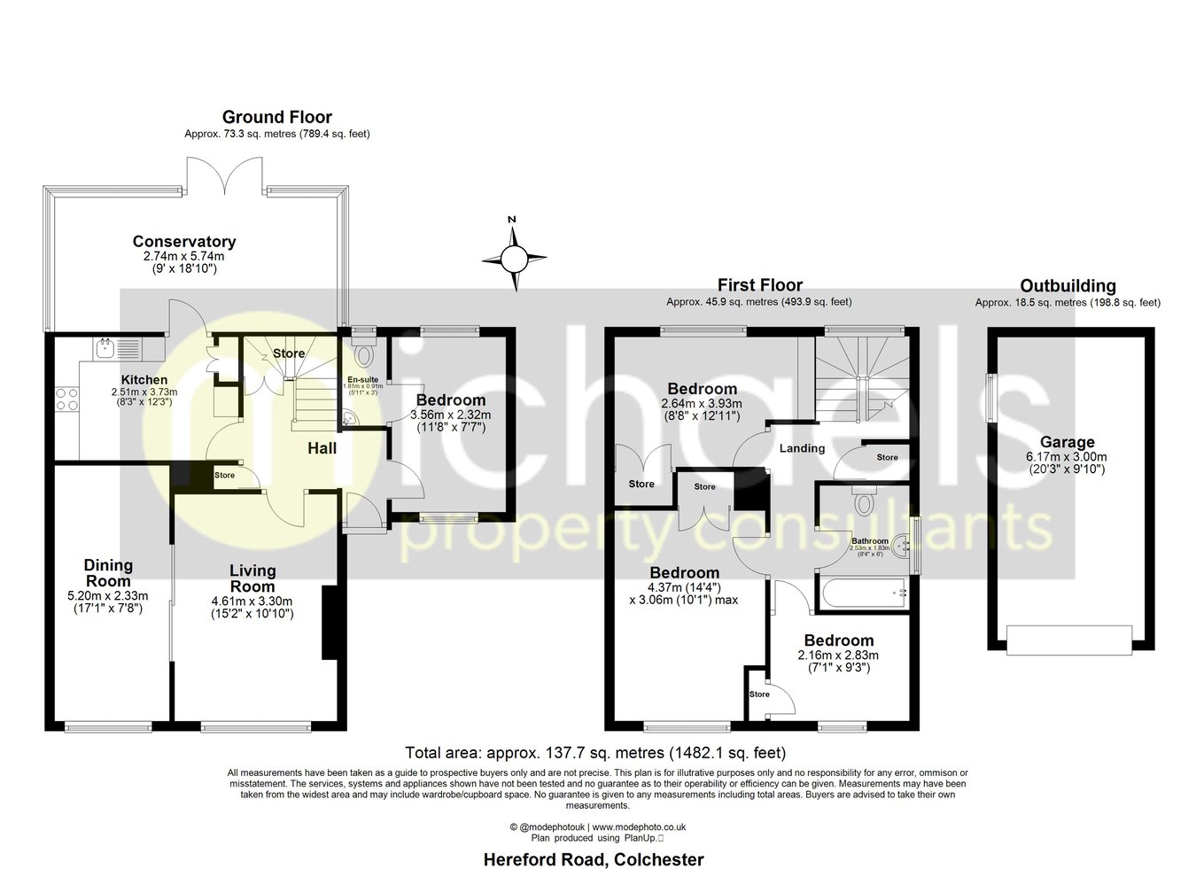 2, Hereford Road, Colchester floorplan