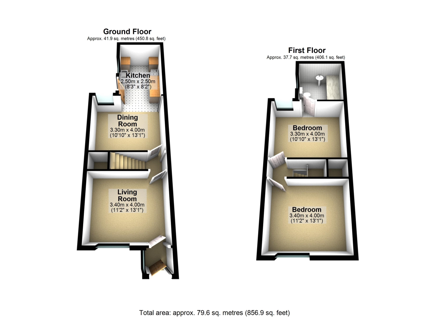 38, Denham Road, Egham floorplan