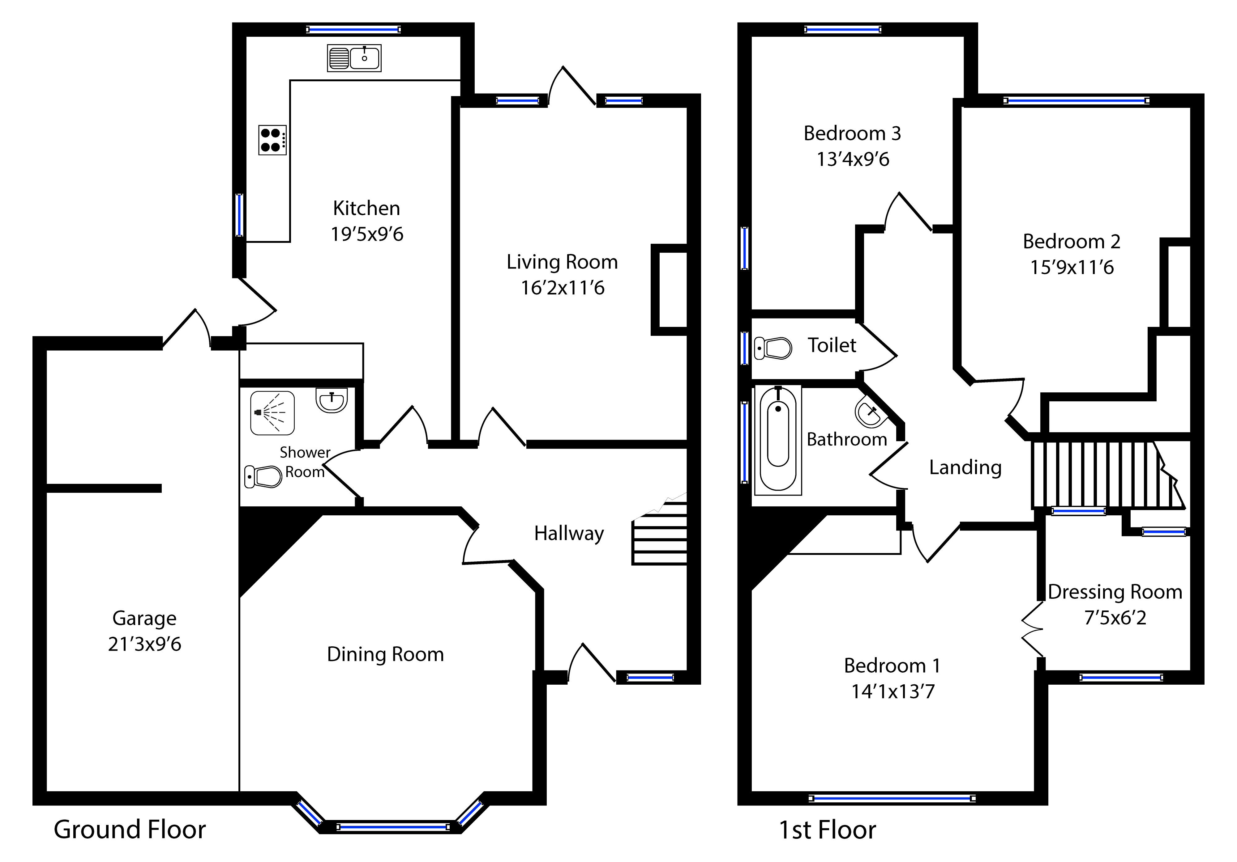 10, Bonnersfield Close, Harrow floorplan