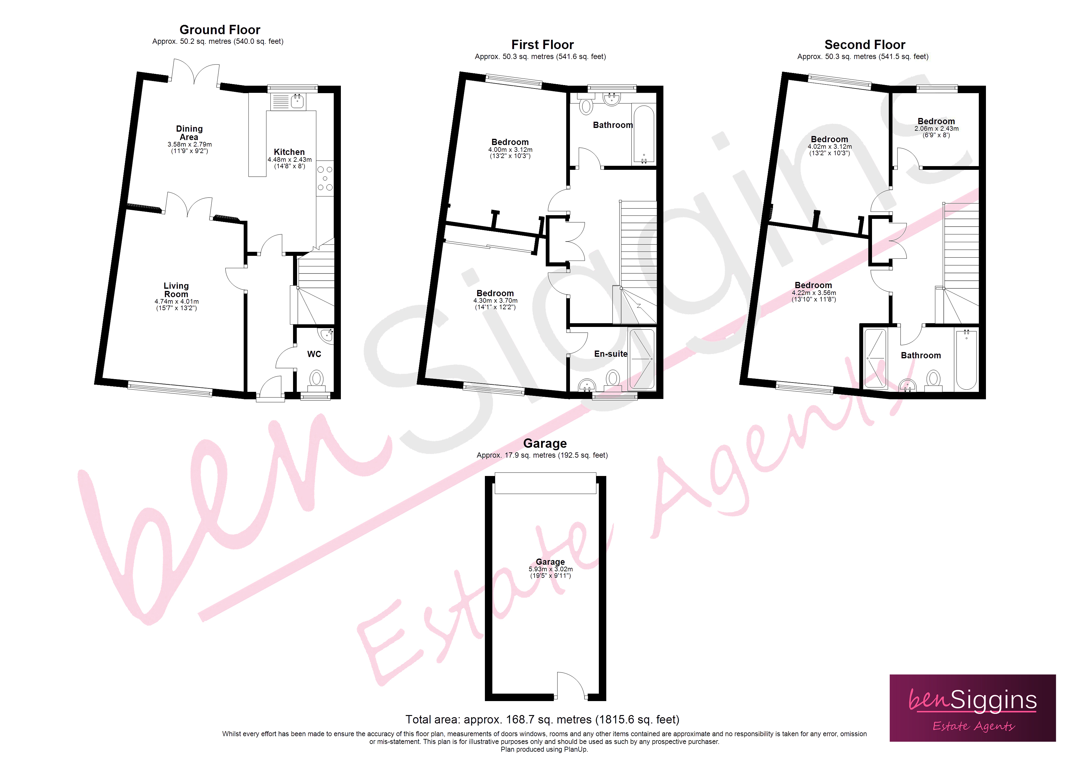 2, Chapelfield Way, Maidstone floorplan