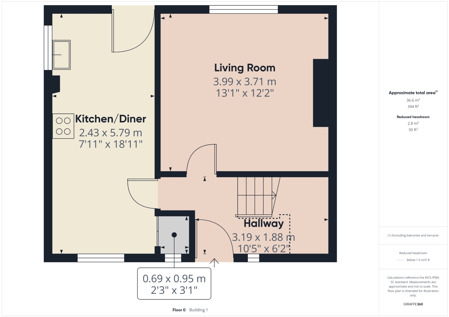 34, ROSEDALE ROAD, DONCASTER floorplan