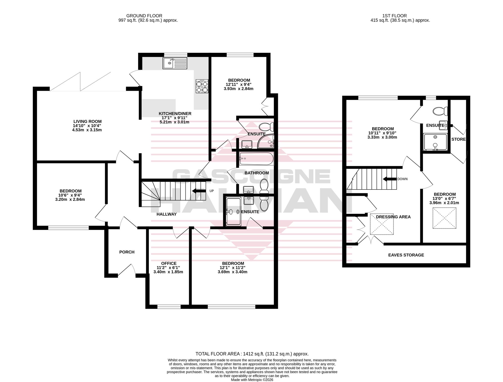 76 Rossendale Road, Cheadle floorplan