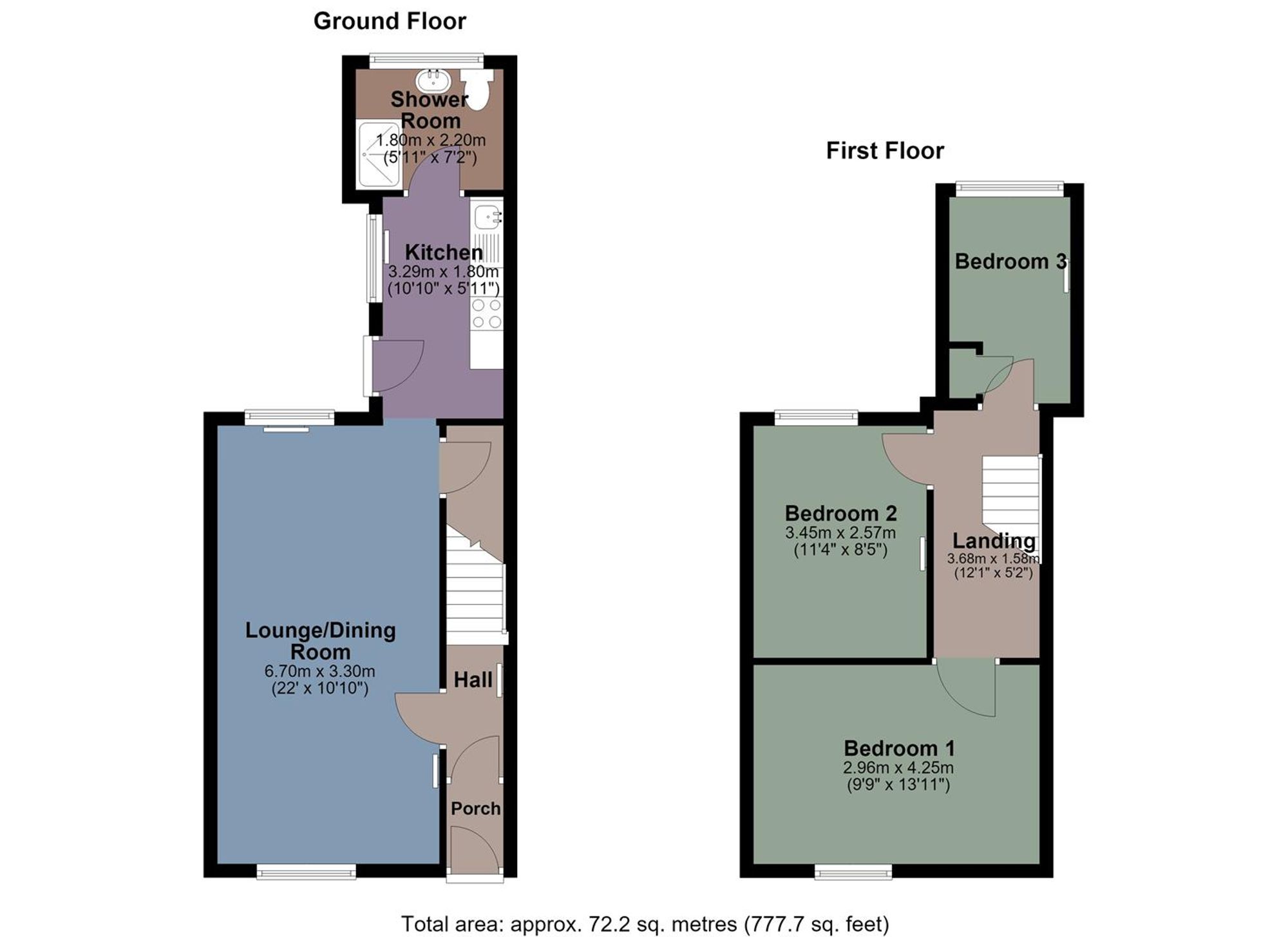 32, Dinas Street, Swansea floorplan