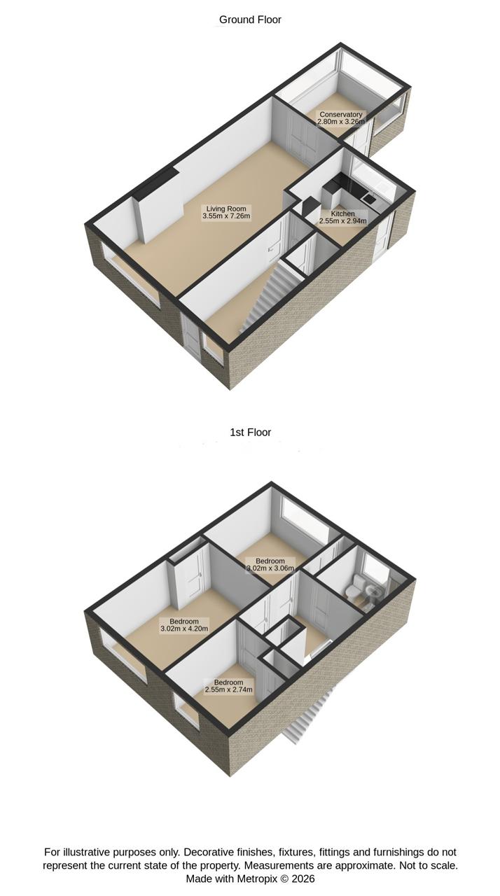 3, Glebe Road, Bathgate floorplan