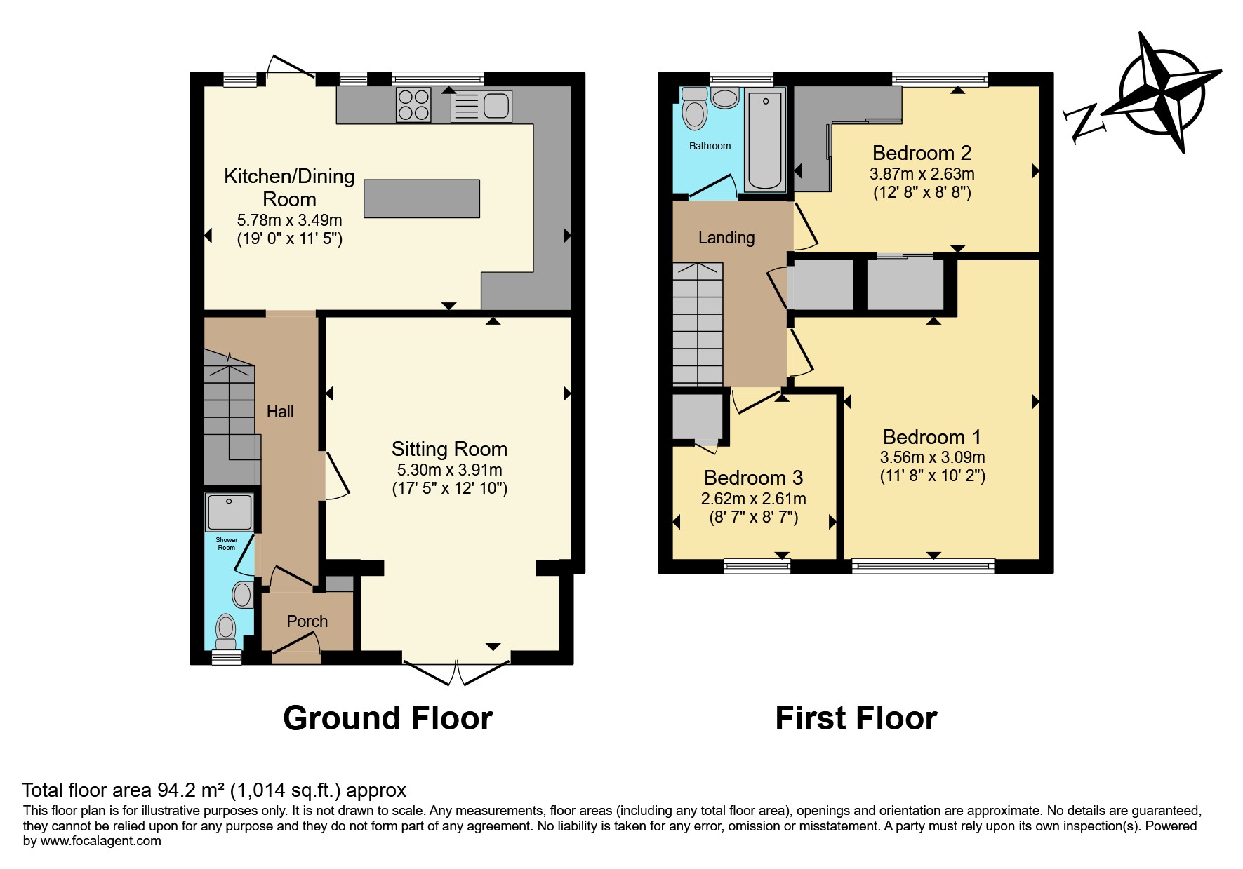 60, West Street, Sevenoaks floorplan