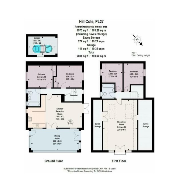Hill Cote, Atlantic Mews, Wadebridge floorplan