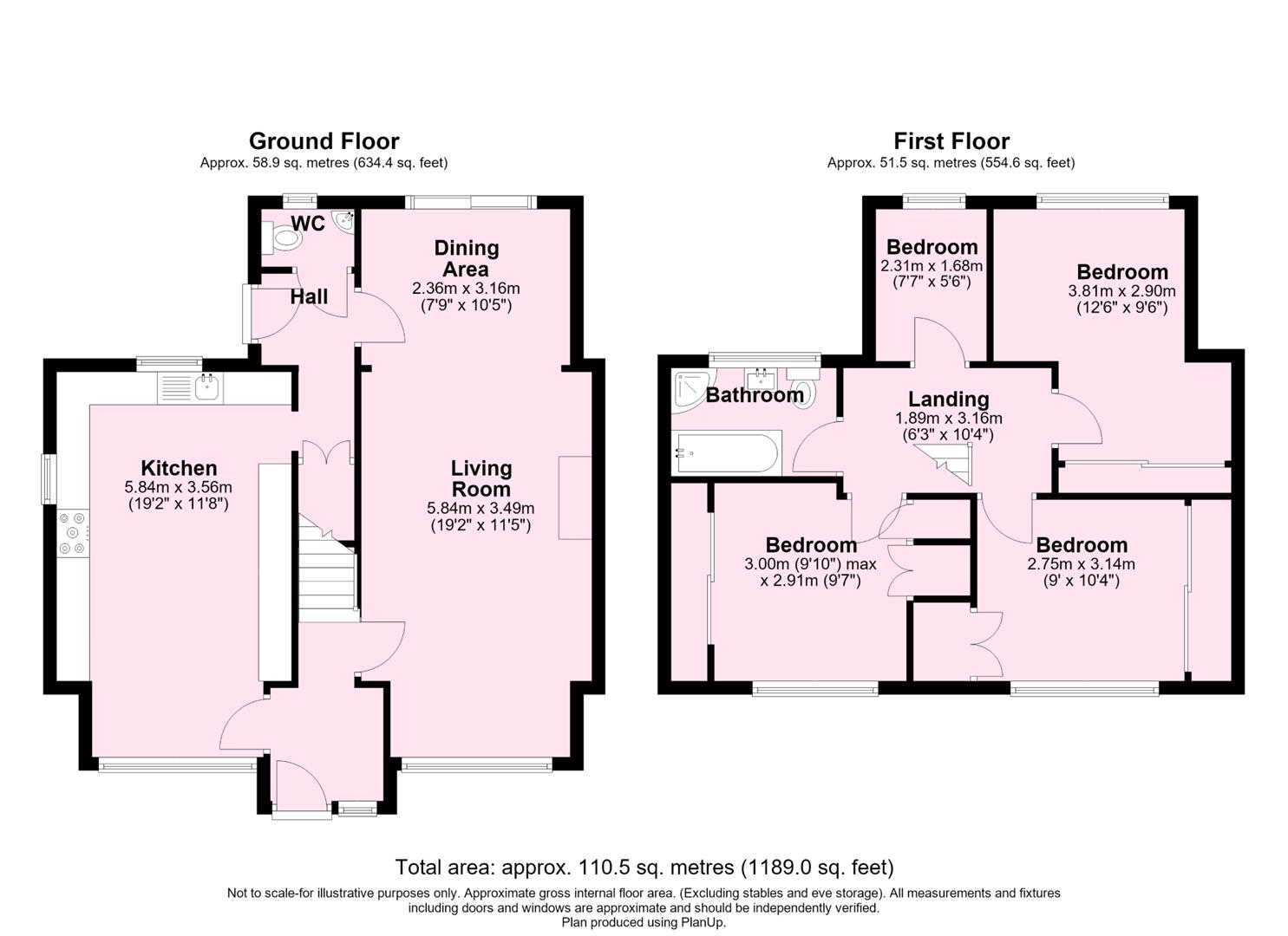 7, Keble Gardens, York floorplan