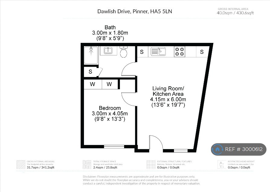 Prosperity Villas, Dawlish Drive, Pinner floorplan