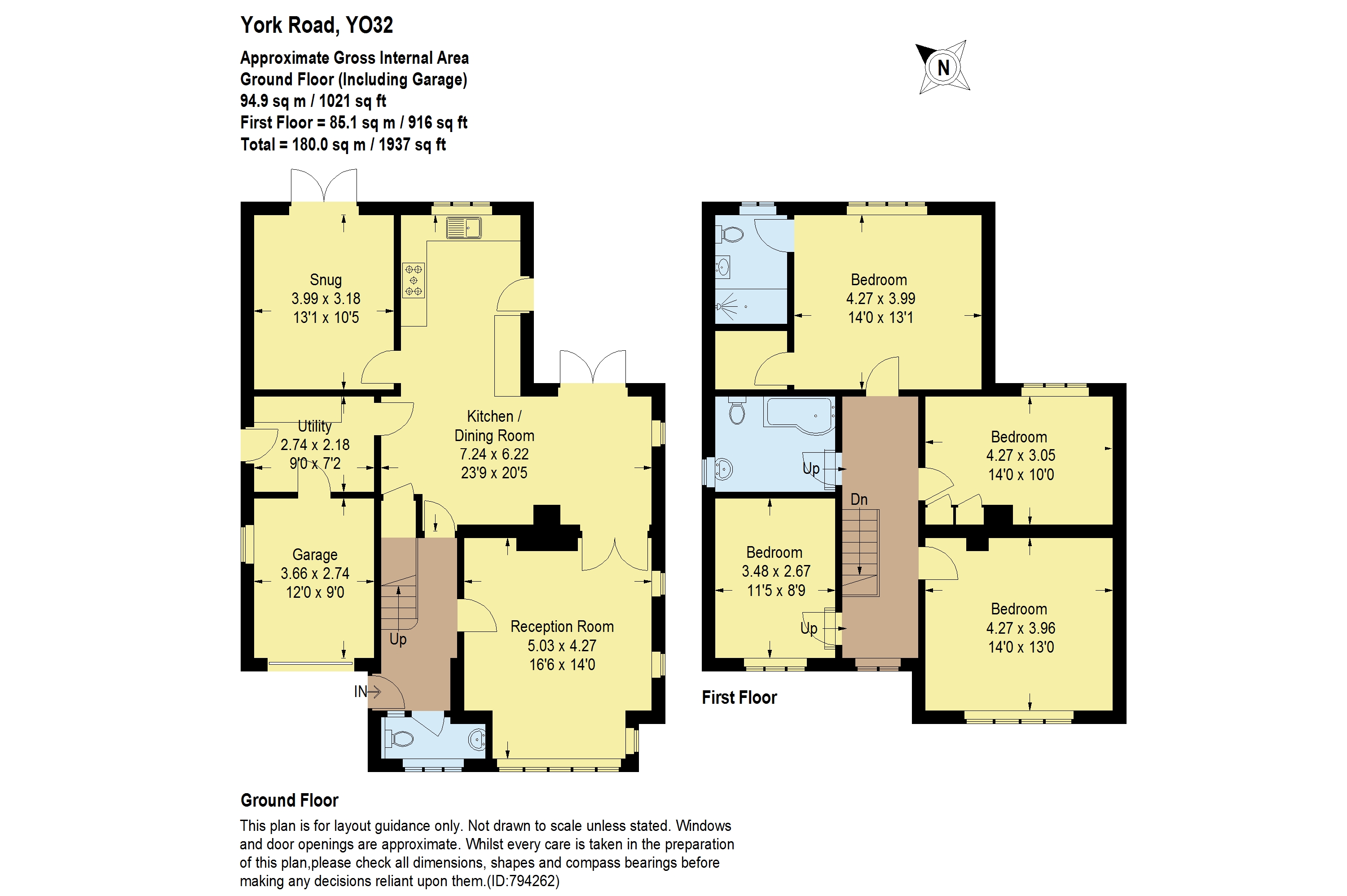 York Road, Haxby, York YO32, 4 bedroom detached house for sale