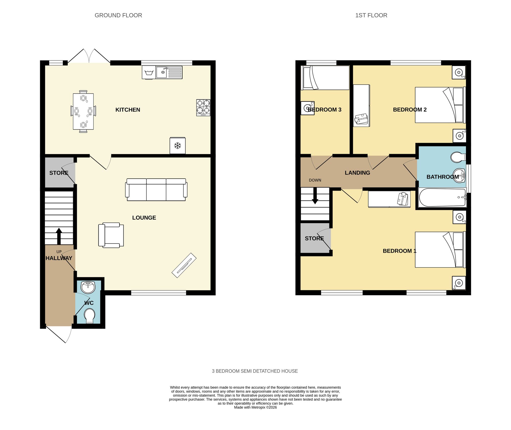 14 Stonedene Court, Heckmondwike floorplan