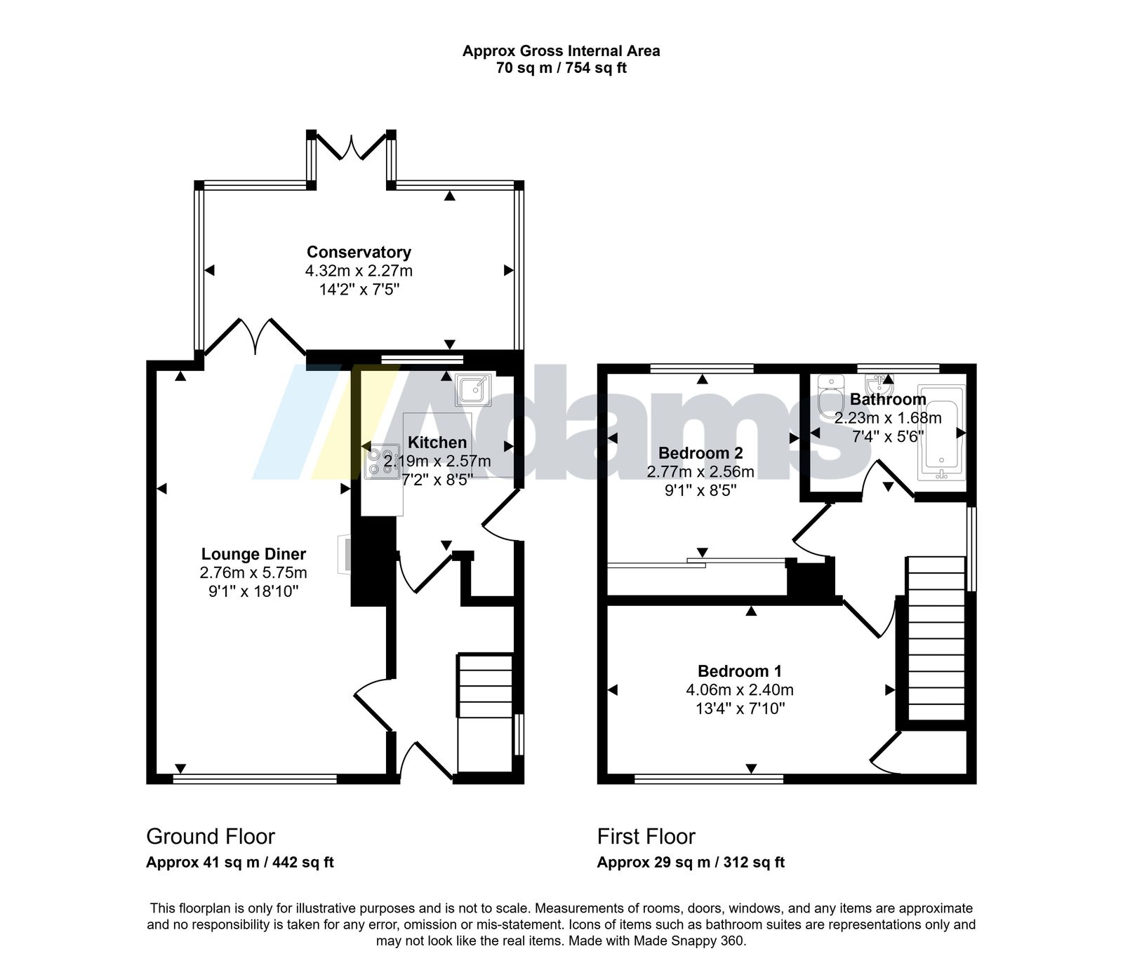 42, Boston Avenue, Runcorn floorplan