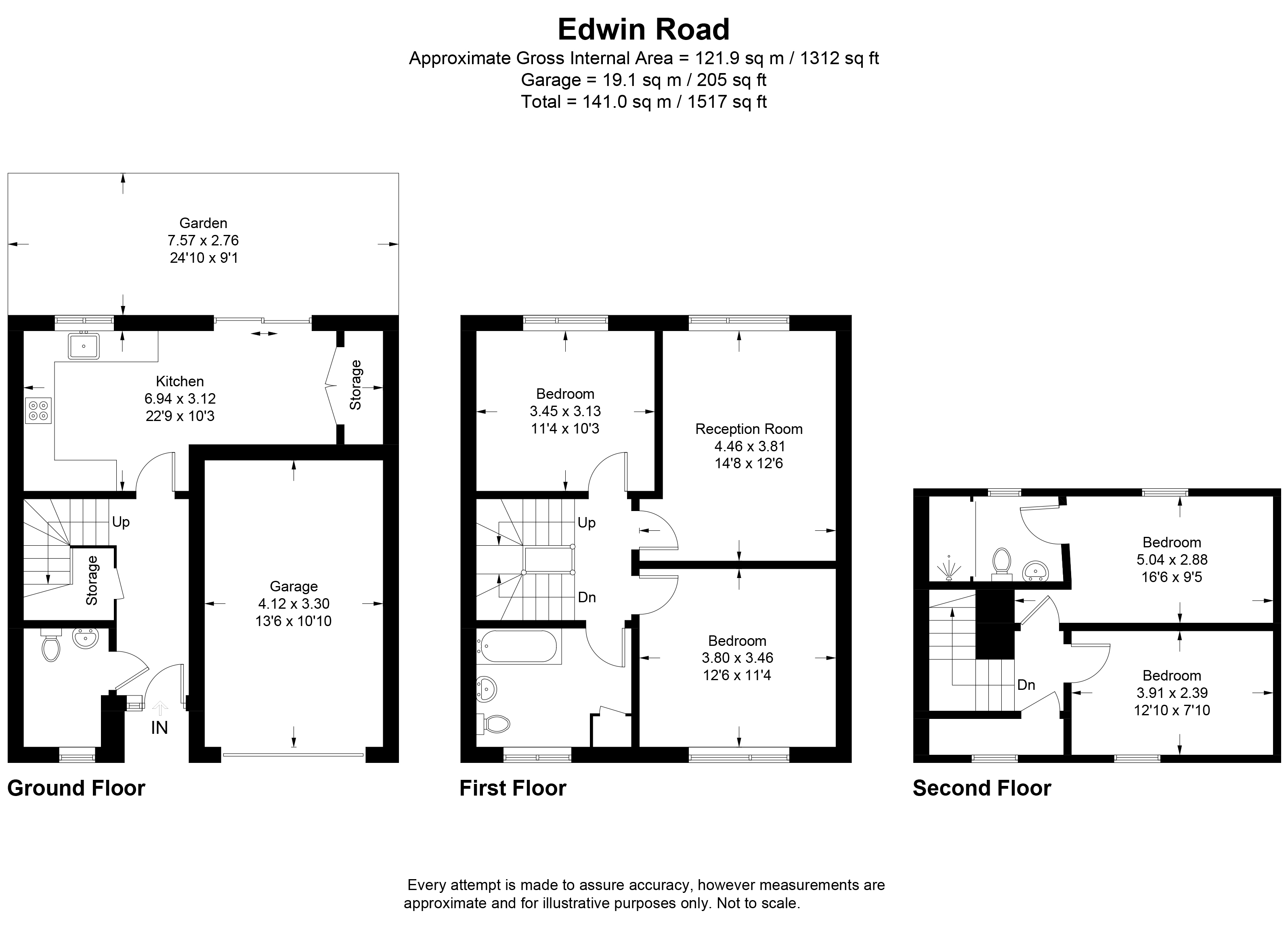 4, Bakers Mews, Twickenham floorplan