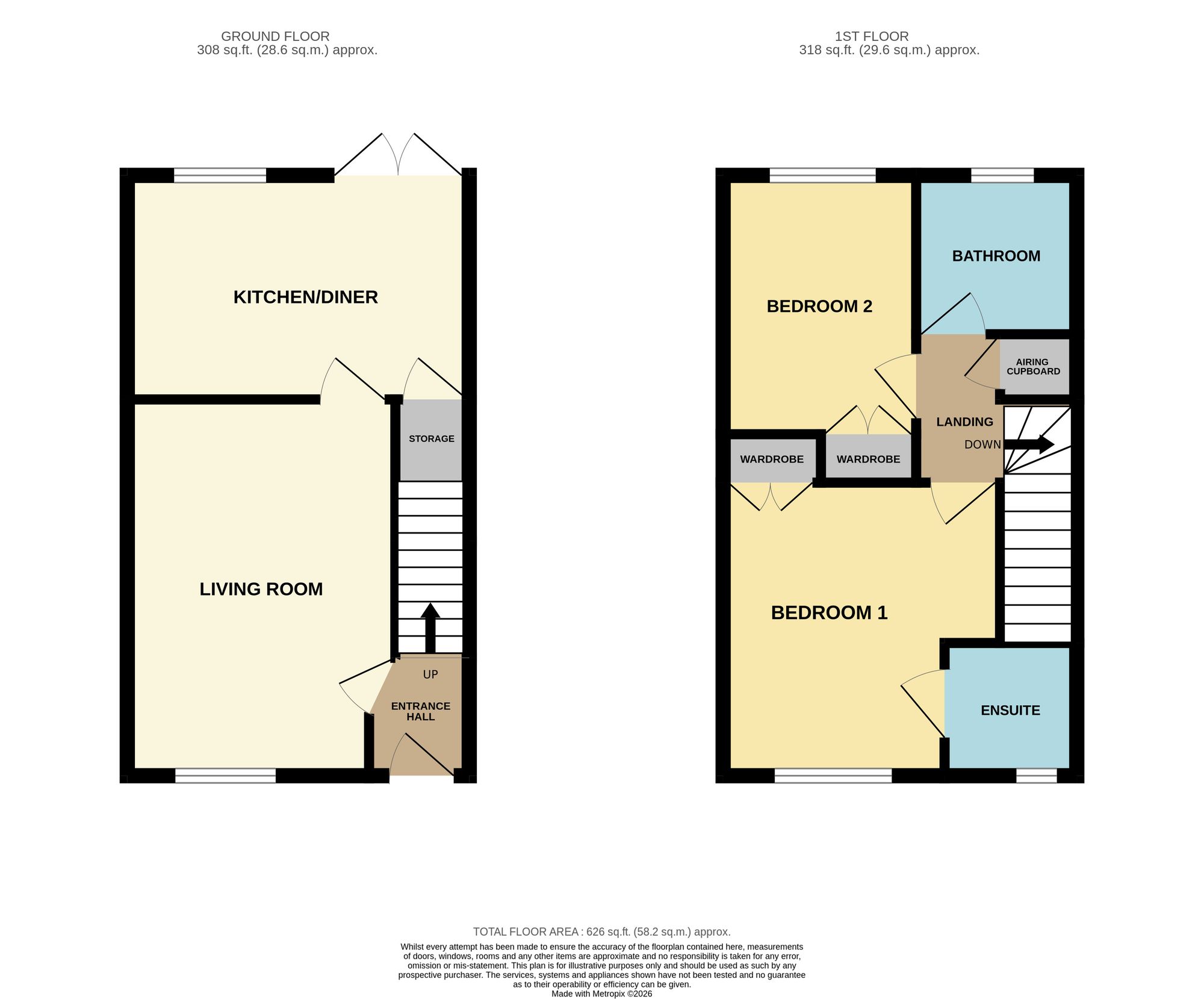46 Doubleday Drive, Maldon floorplan