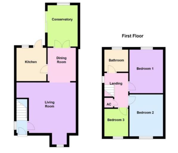 1, Wensleydale Park, Corby floorplan