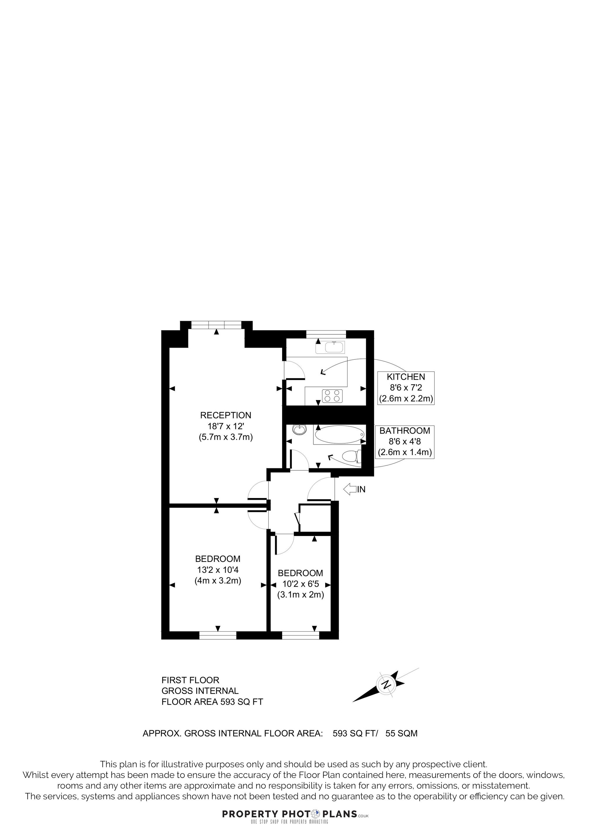 3 Hadfield Close, Southall floorplan