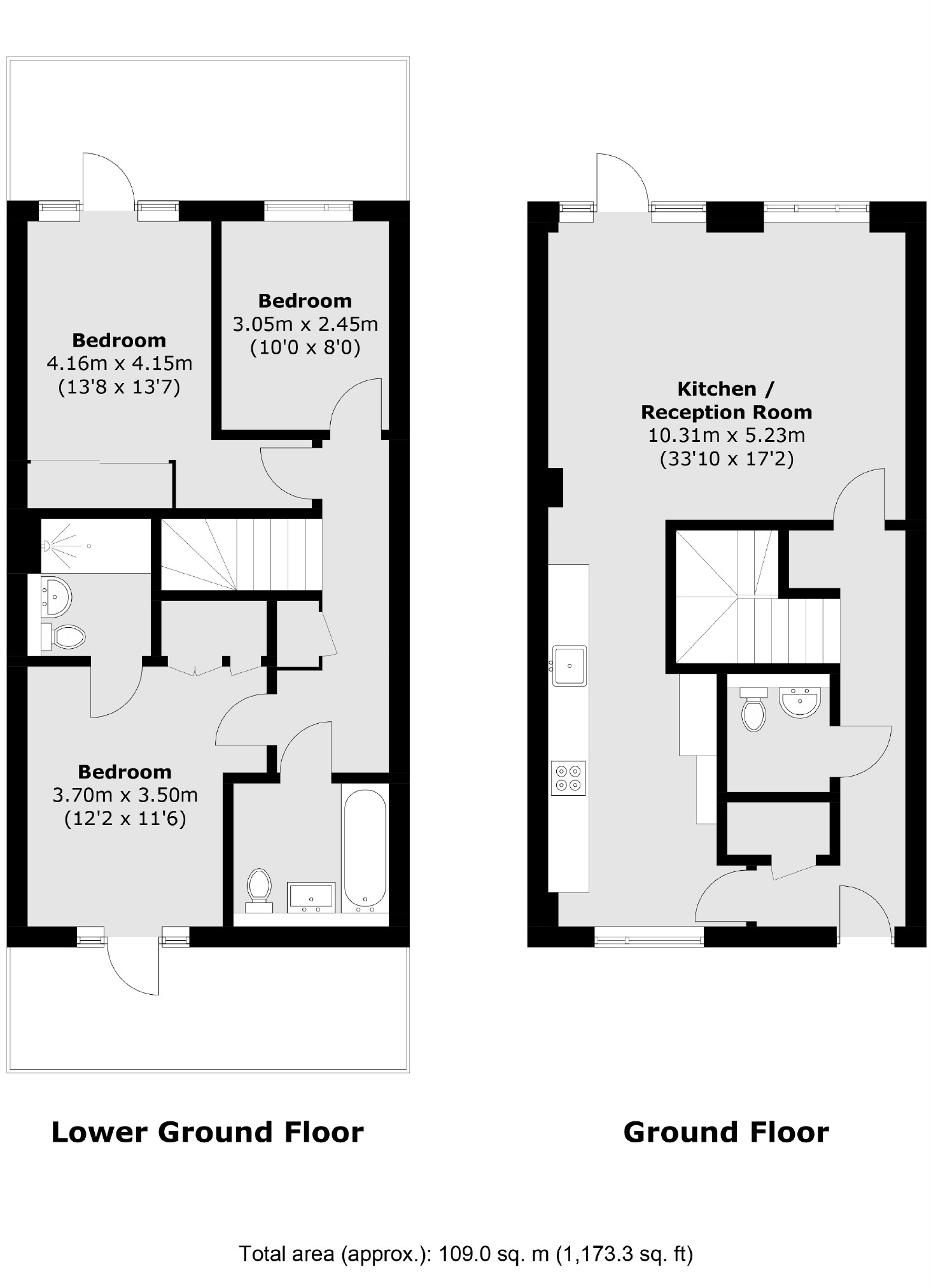 4, Indigo Square, Surbiton floorplan