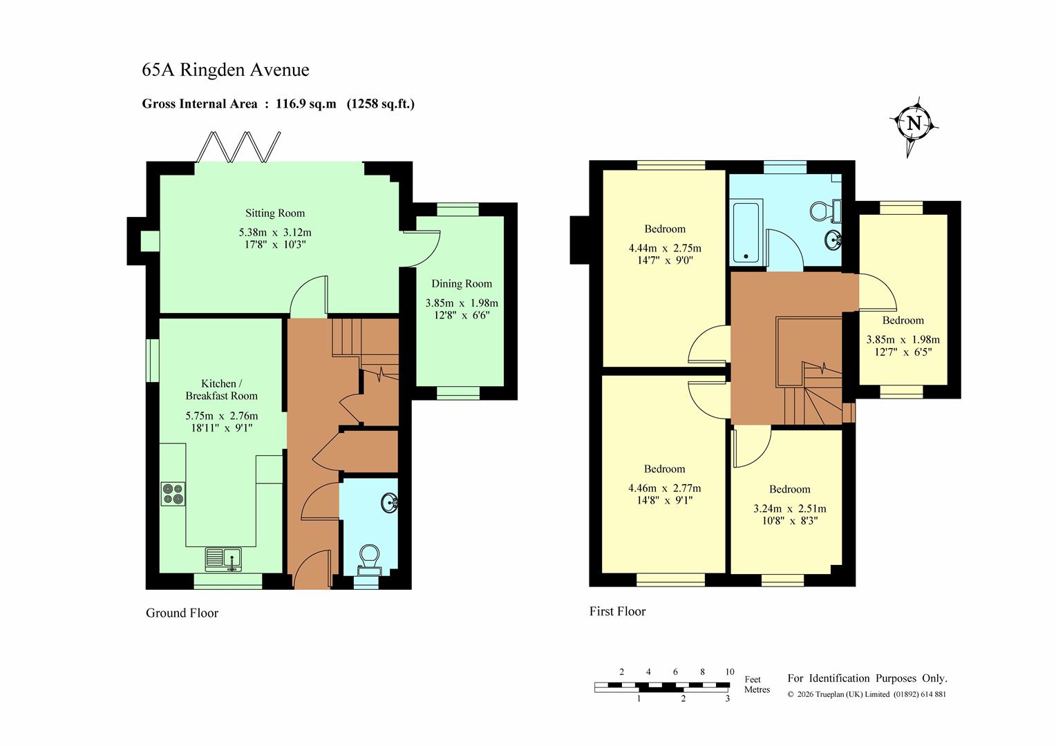 65A, Ringden Avenue, Tonbridge floorplan