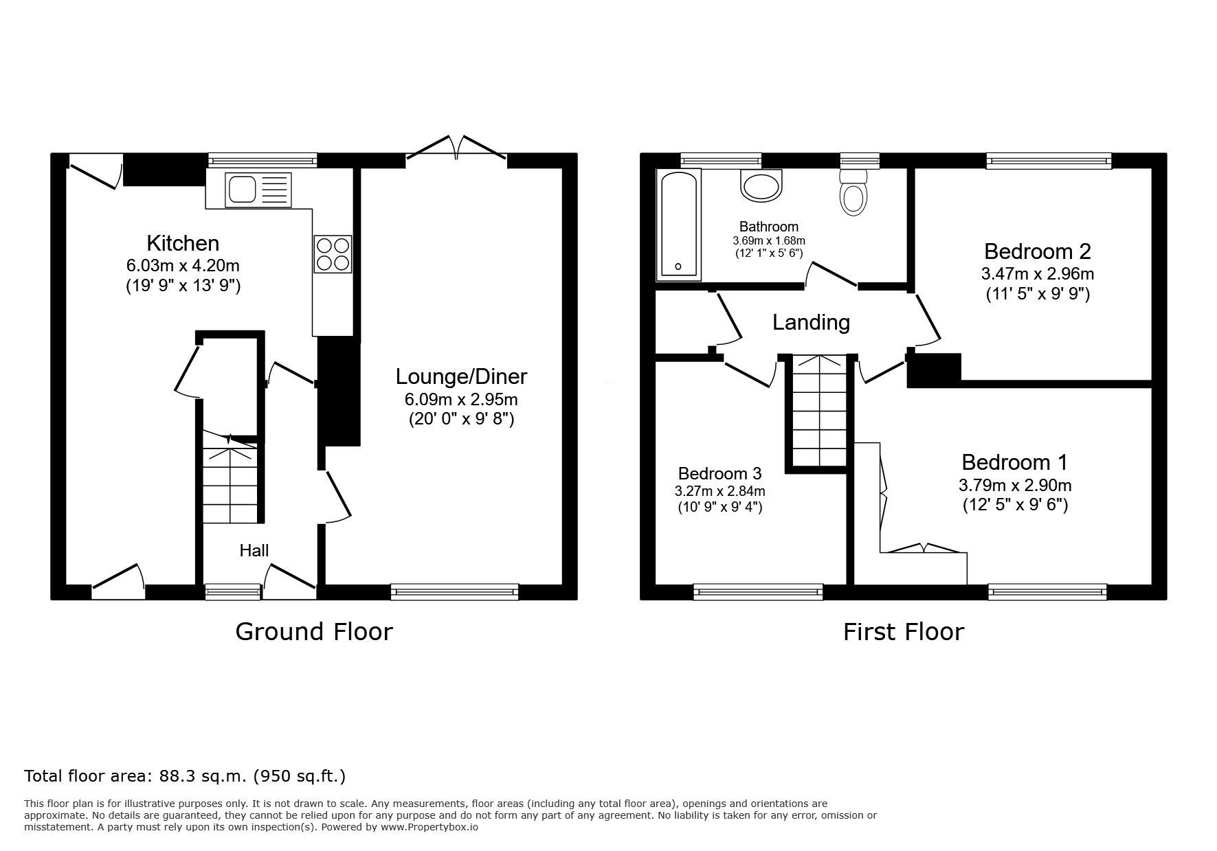 9, Yates Avenue, Derby floorplan