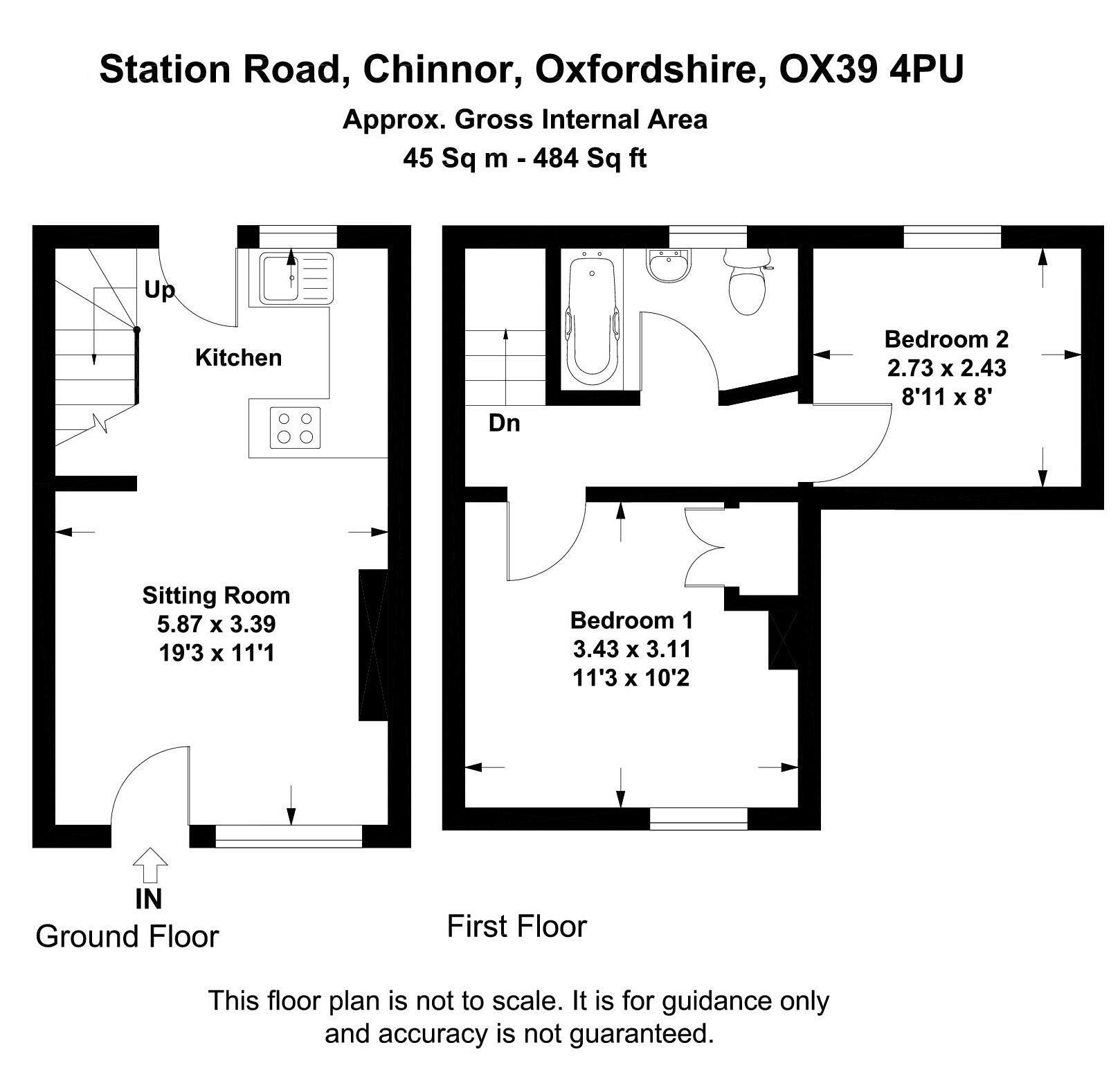 2 Bedrooms End terrace house for sale in Station Road, Chinnor OX39