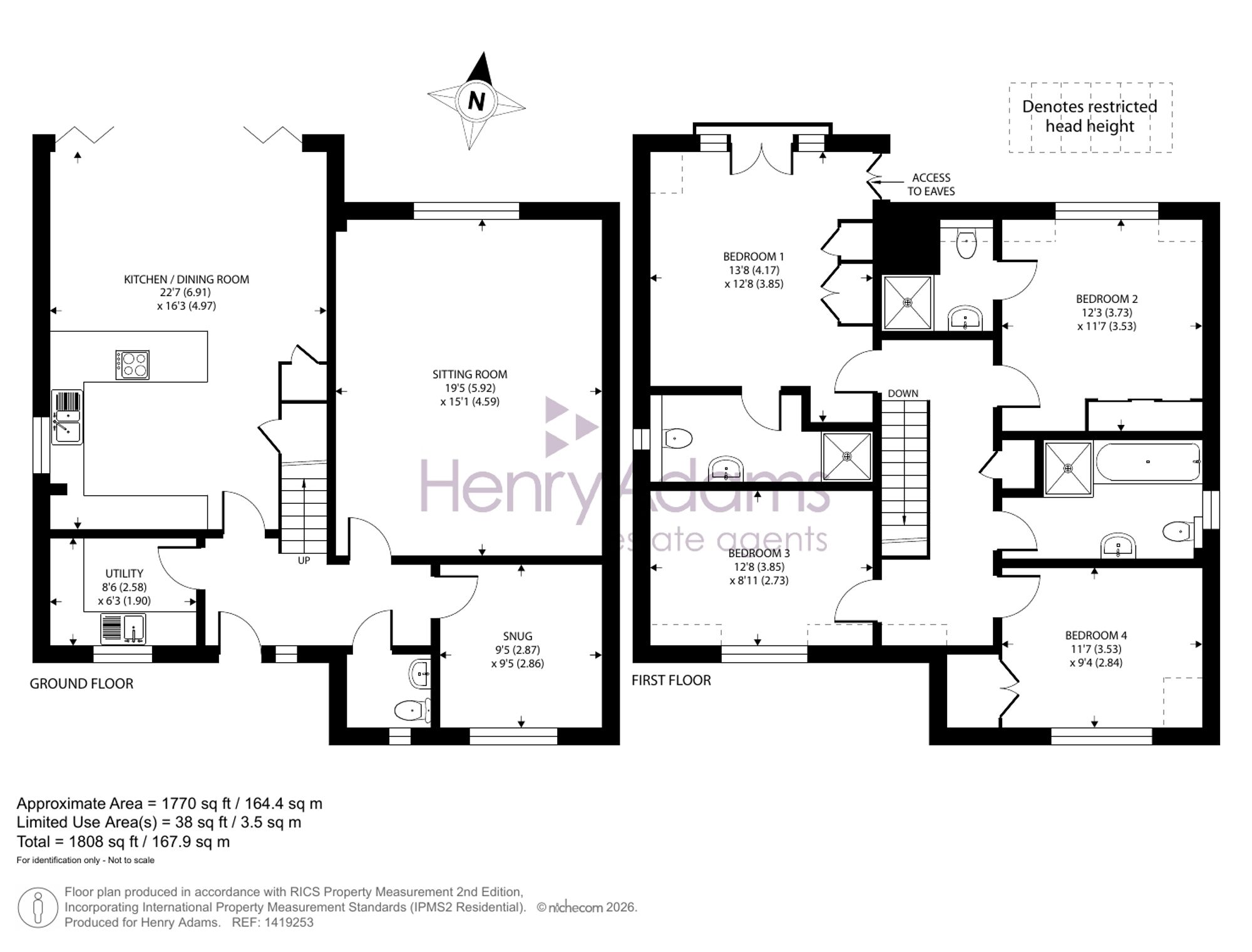 3 Brook Lea, Chichester floorplan