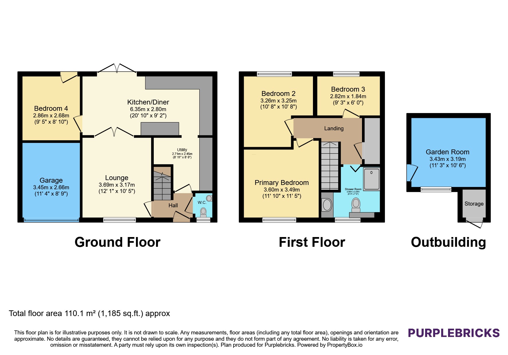 61, Manfield, Ashurst, Skelmersdale floorplan