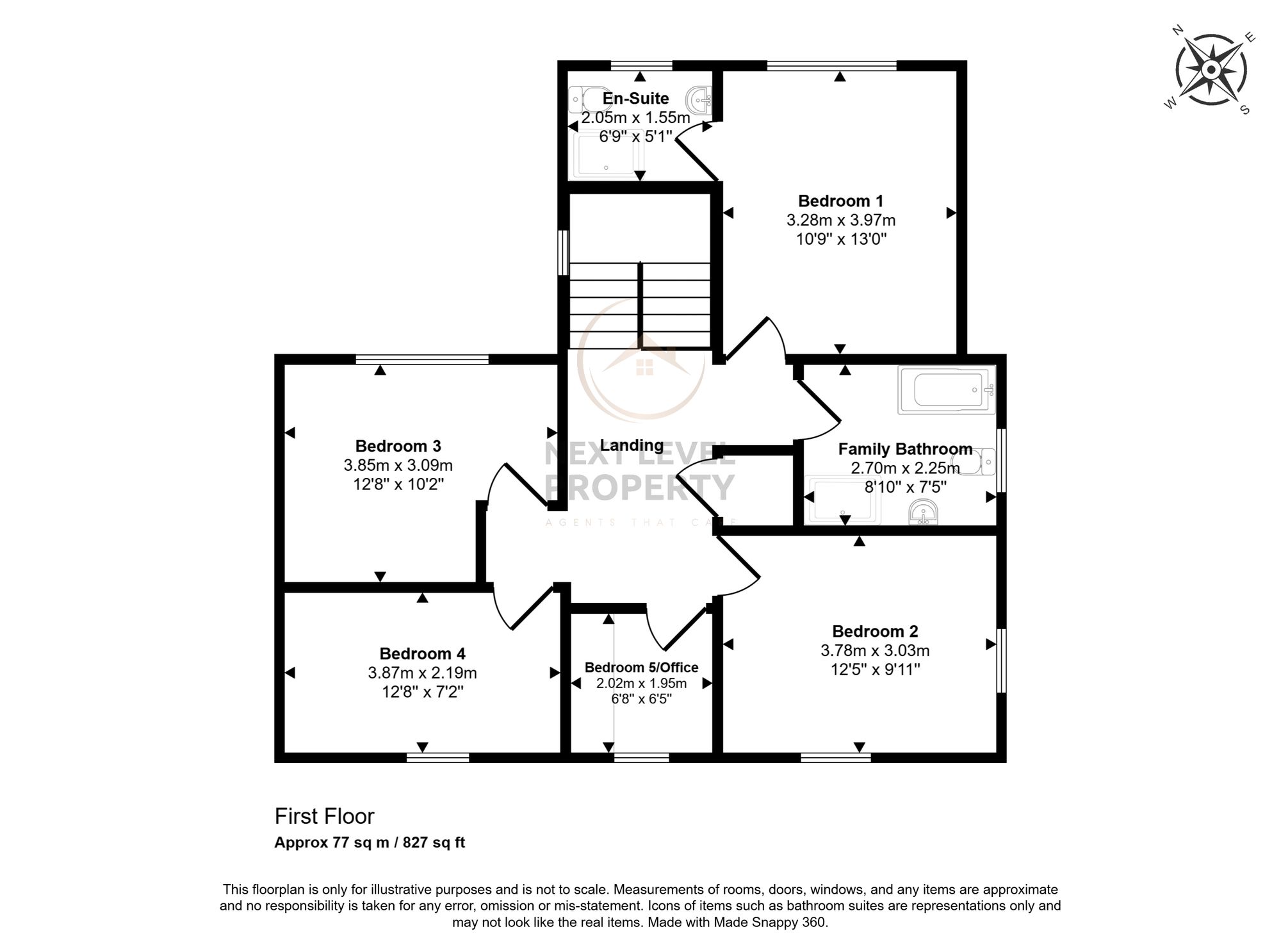 Oaktree Close, March floorplan