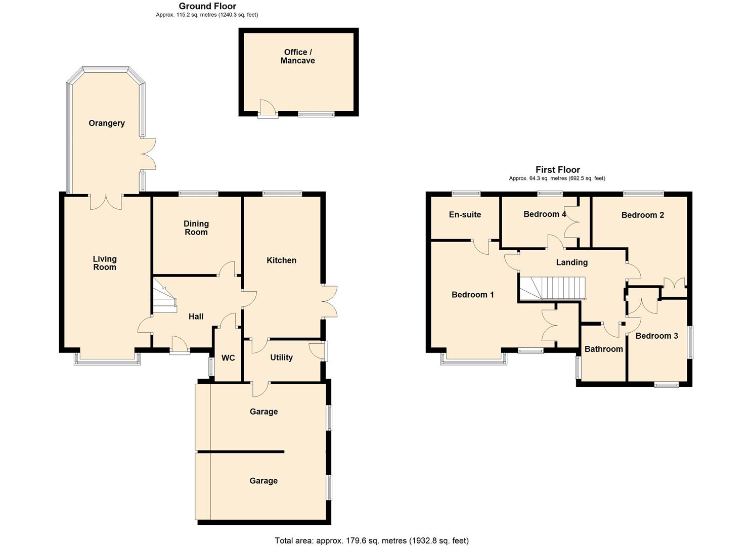 4 Bedrooms Detached house for sale in Crawshaw Grange, Crawshawbooth, Rossendale BB4