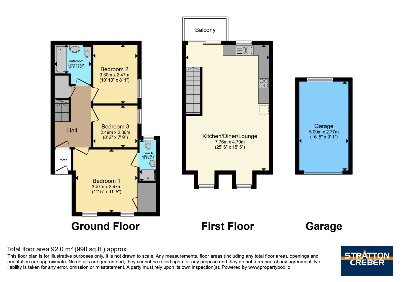 5 Sunnyside,, Halwyn Hill, Newquay floorplan