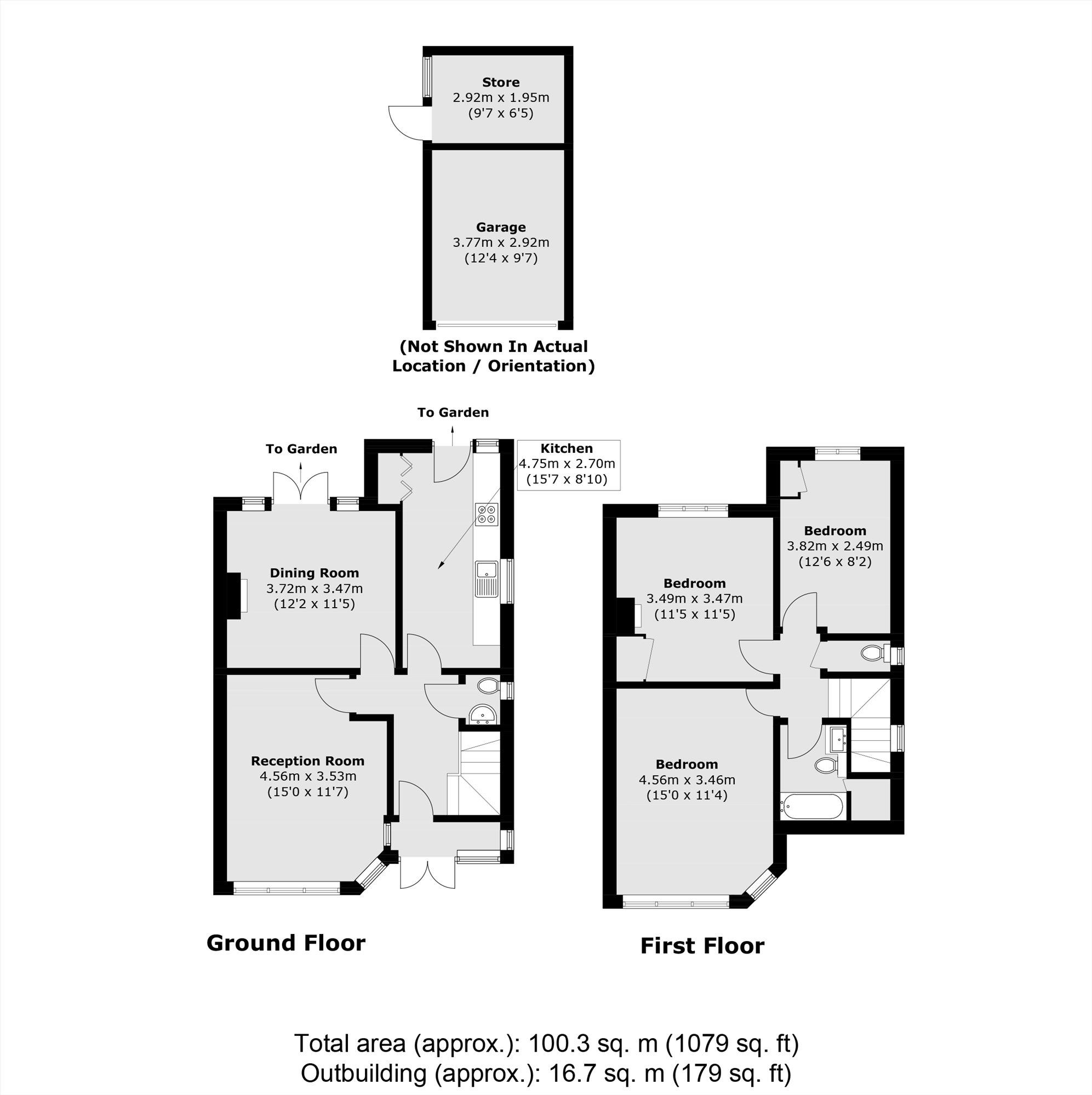 33, Allan Way, London floorplan
