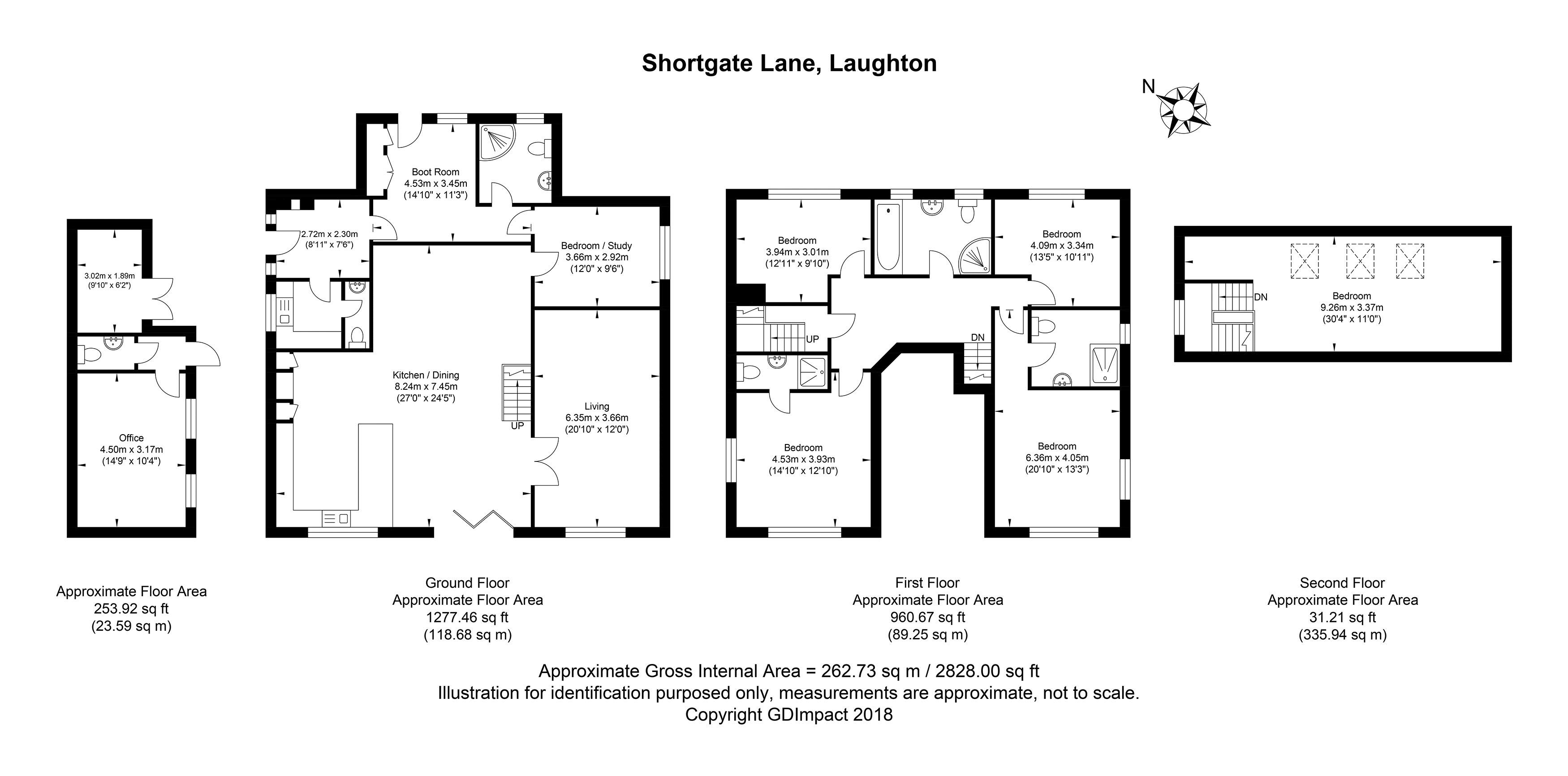 5 Bedrooms Semi-detached house for sale in Shortgate Lane, Laughton, Lewes BN8