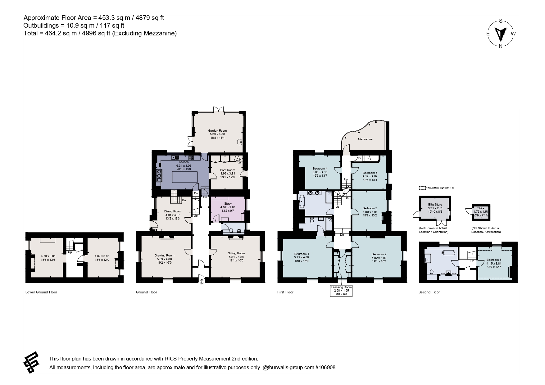 Parsonage House, 106, High Street, Cambridge floorplan