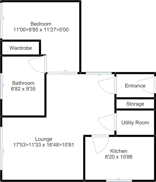 1 Bedrooms Flat to rent in Alnwick Road, Custom House, London. E16