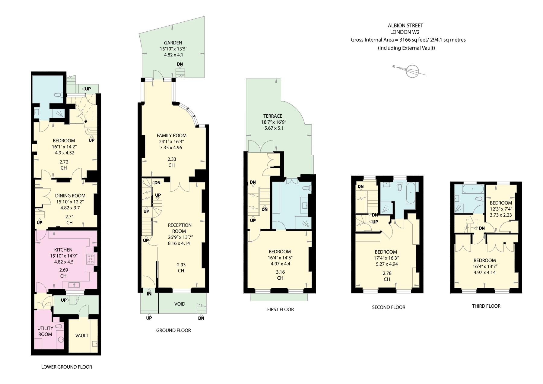 Albion Street, London W2, 5 bedroom terraced house for sale 65736965 PrimeLocation