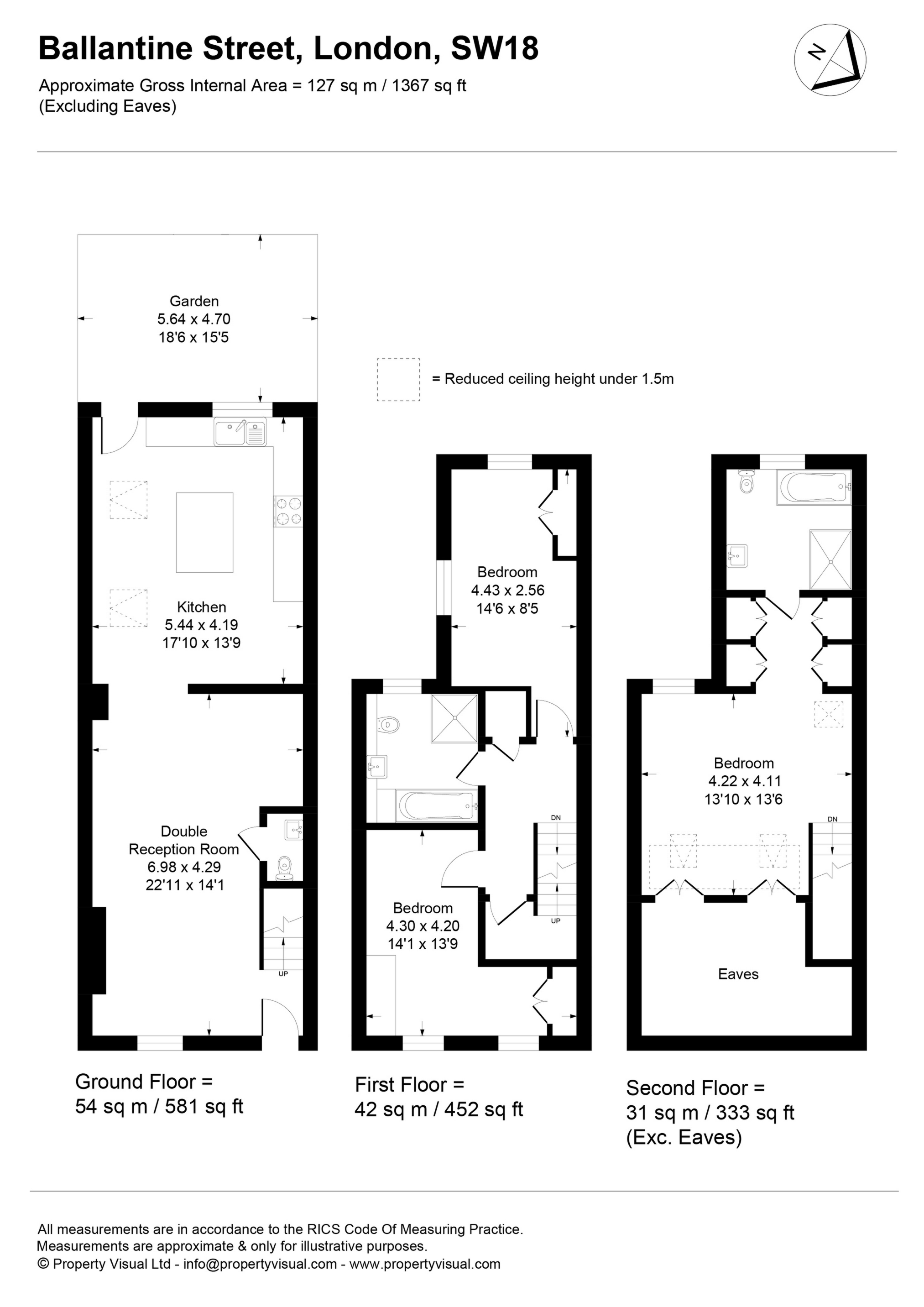 3 bed terraced house for sale in Ballantine Street, Wandsworth SW18 Zoopla