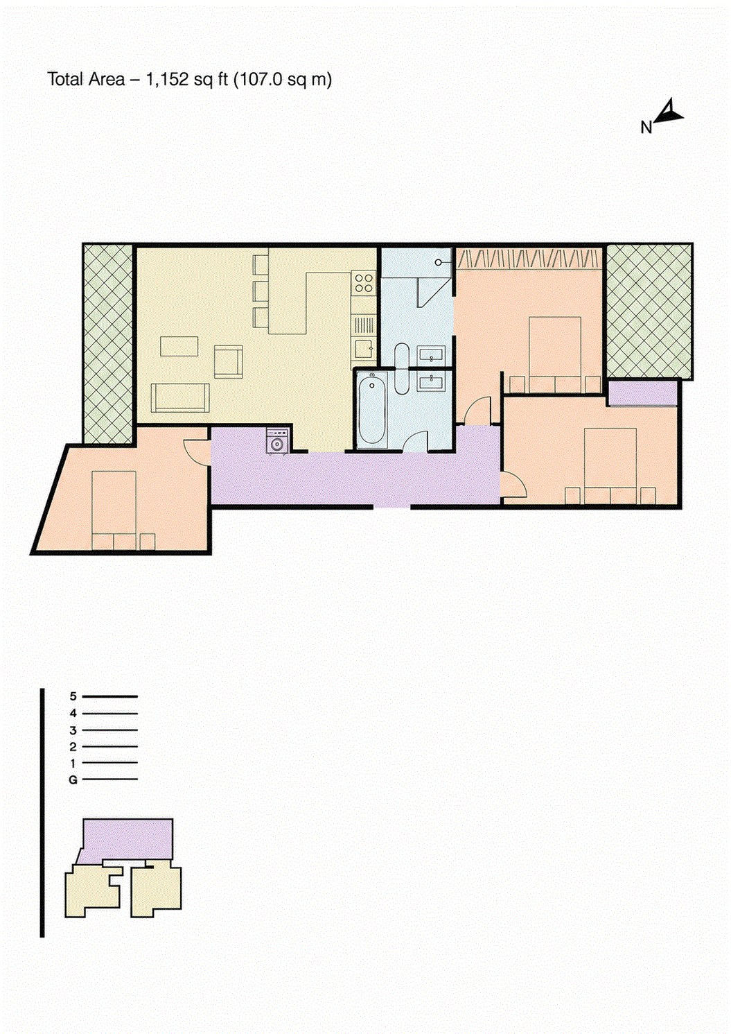 Allgood Street, Shoreditch floorplan