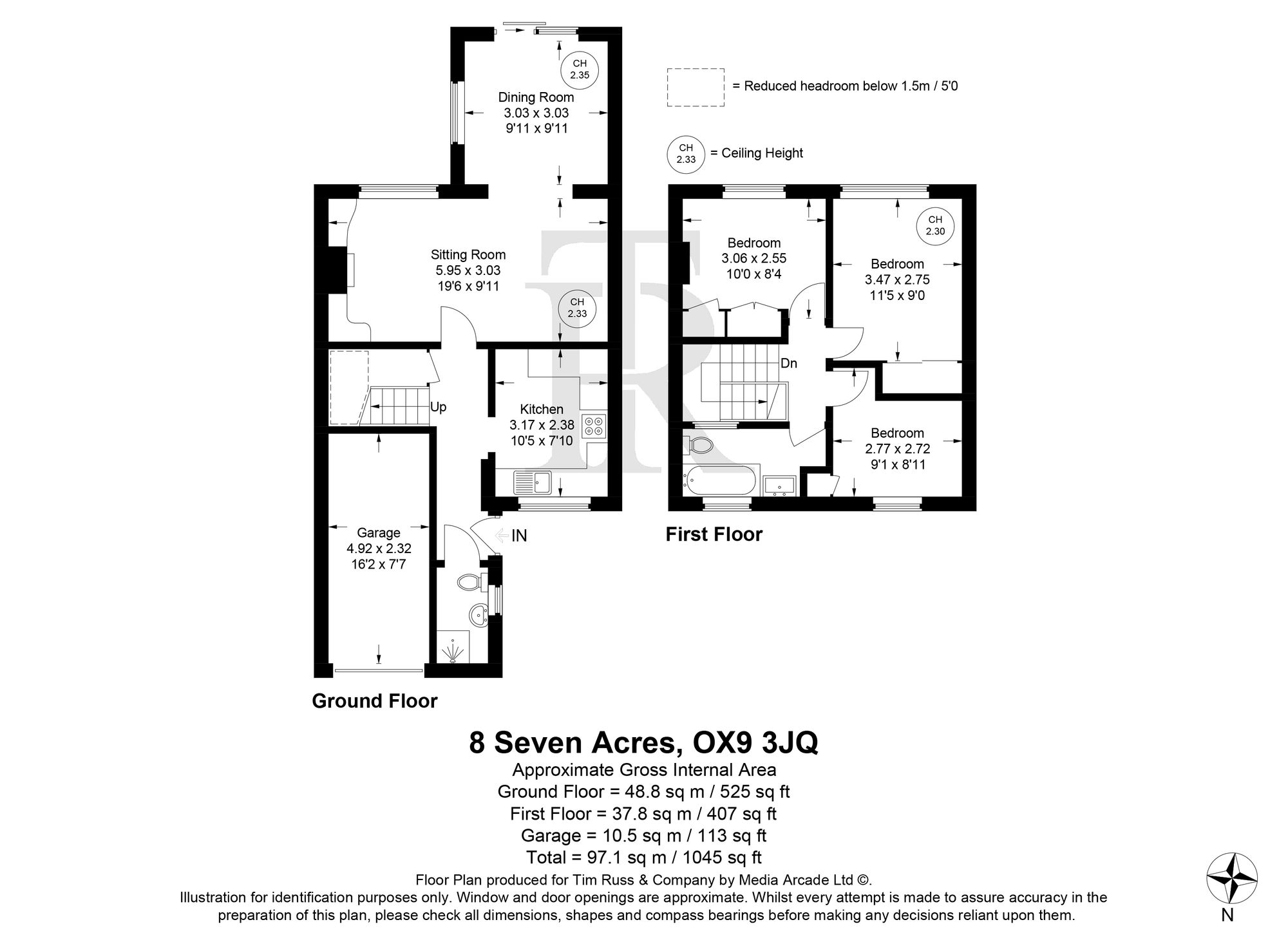 8 Seven Acres, Thame floorplan