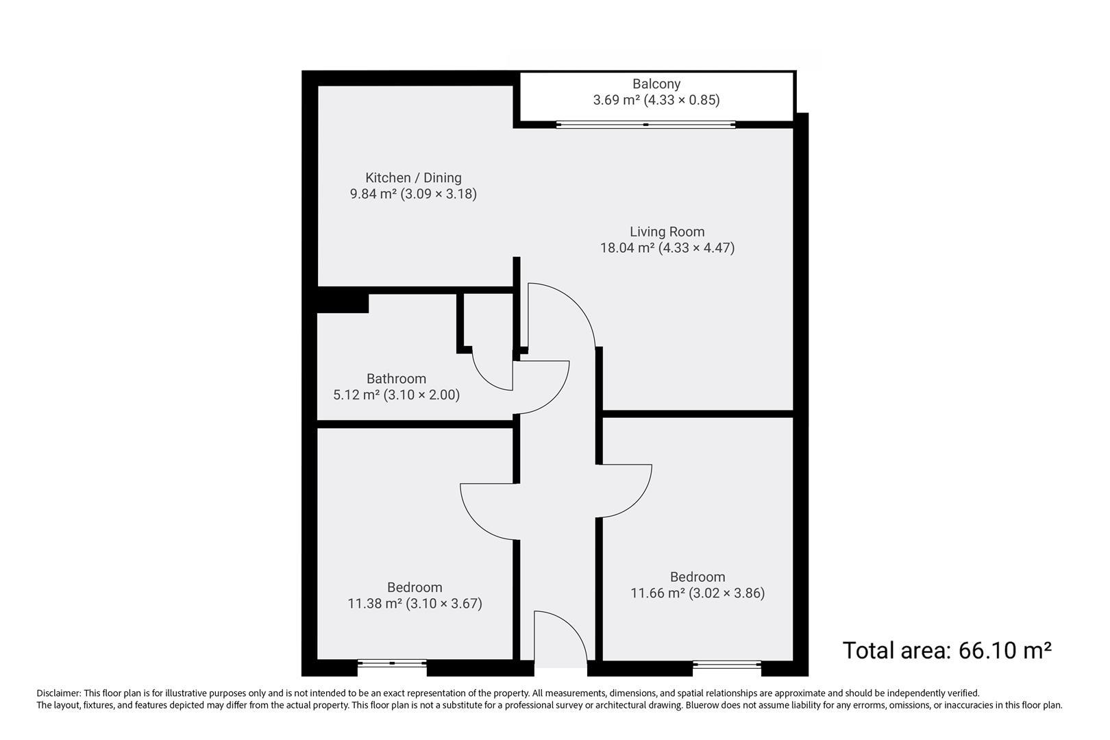155, Benson Street, Liverpool floorplan
