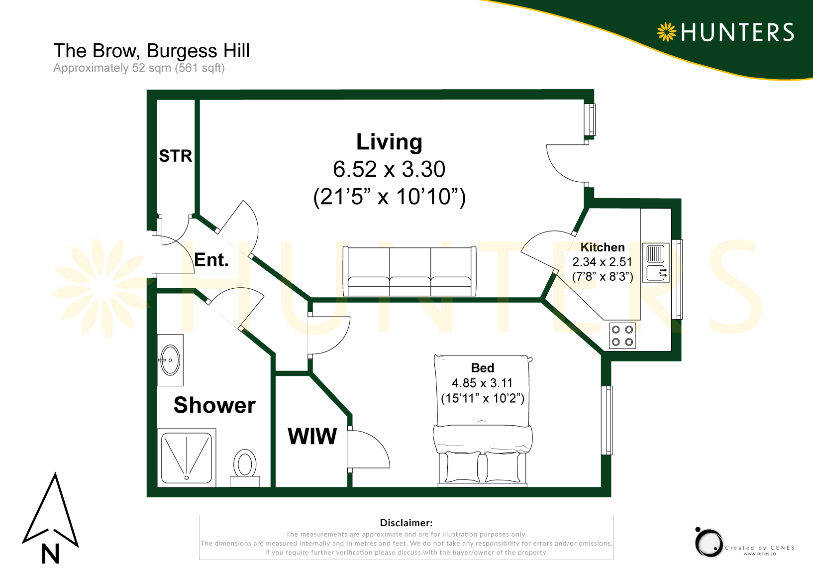 The Brow, West Sussex floorplan