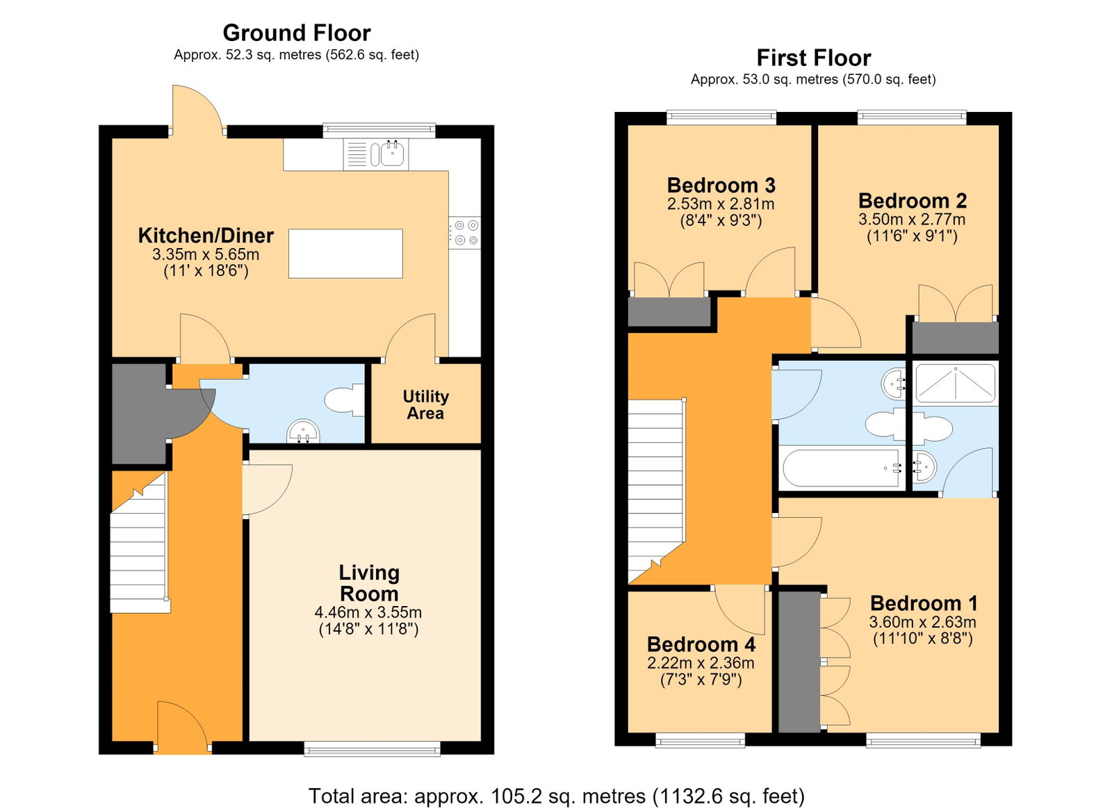 143, Cwrt Celyn, Cwmbran floorplan