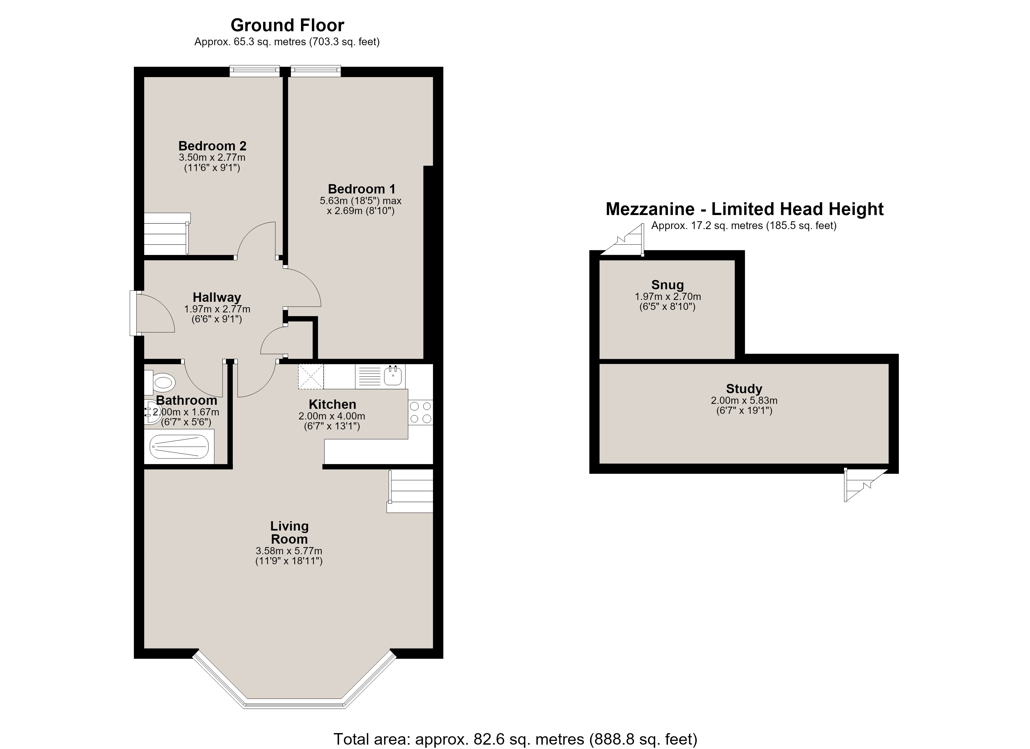 Flat 4, 10, Osborne Terrace, Newcastle Upon Tyne floorplan