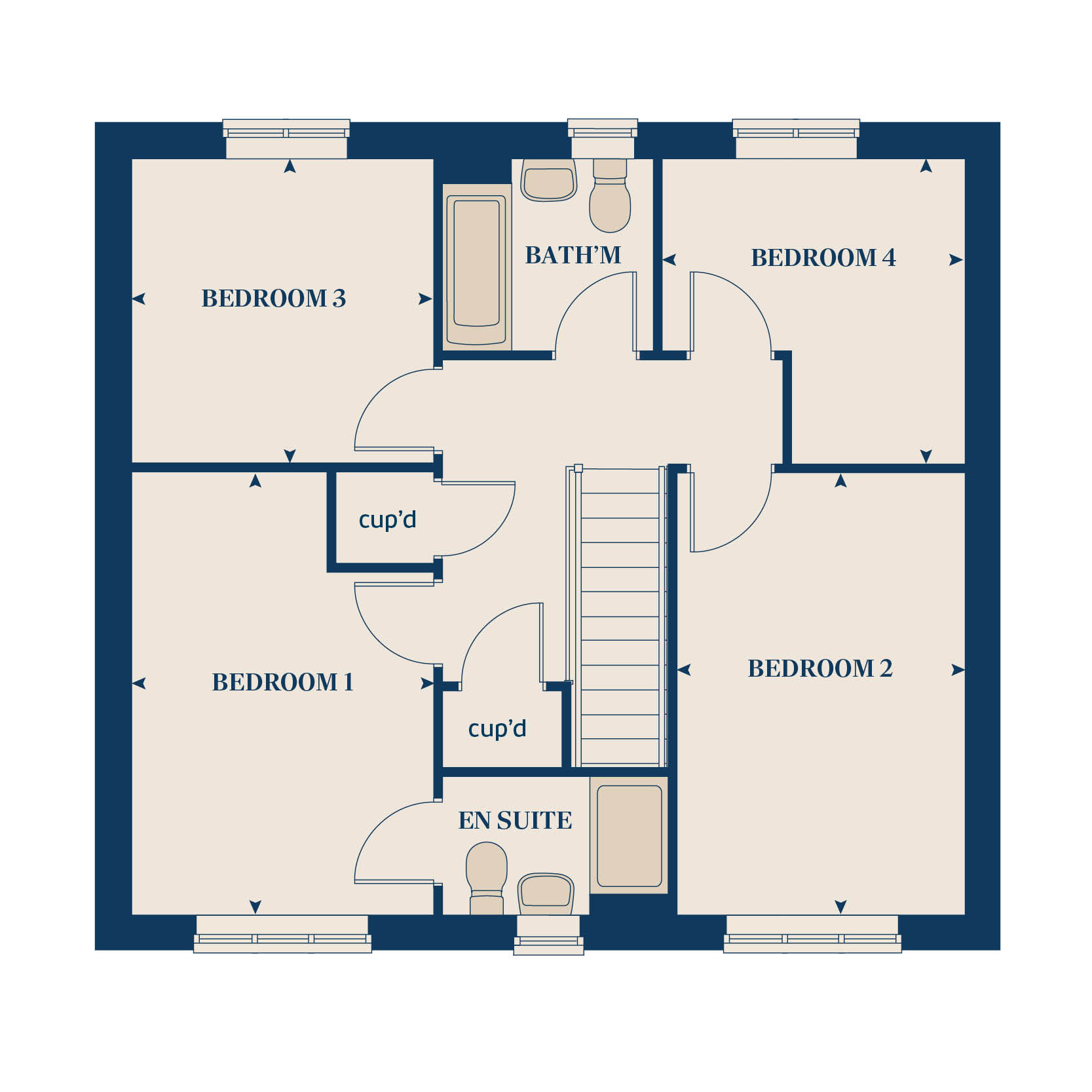 437, Clover View, Boulton Moor floorplan