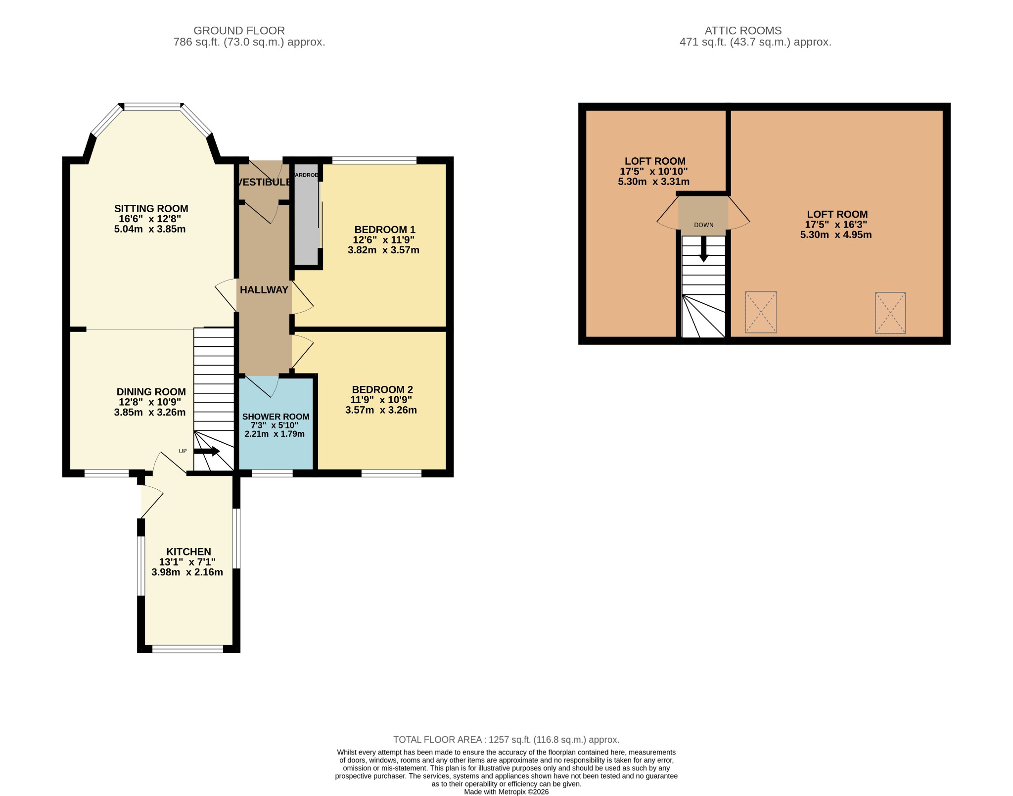 2, Leven Lane, Dunoon floorplan