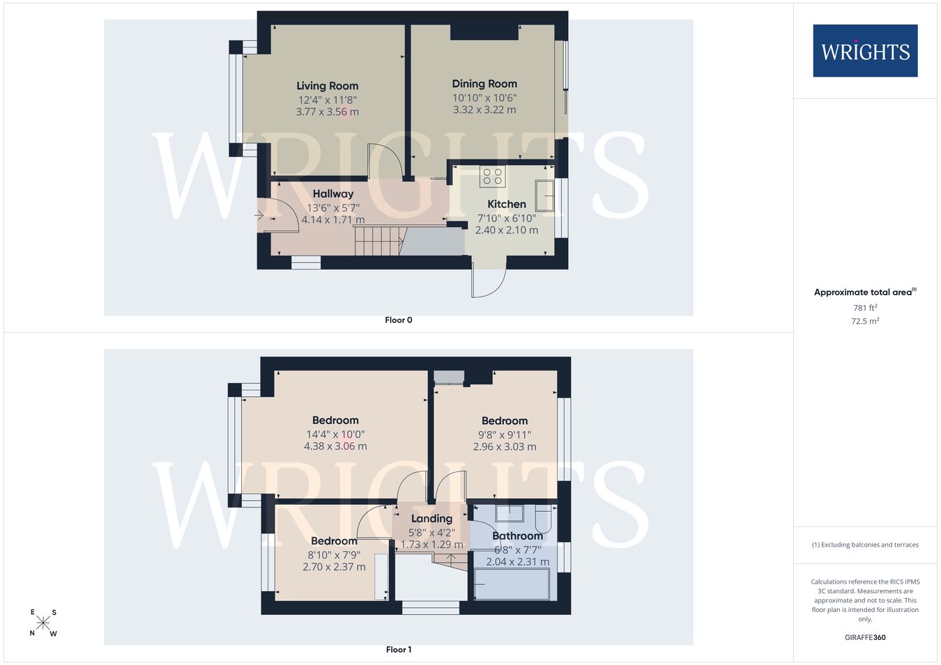 83, Homestead Road, Hatfield floorplan