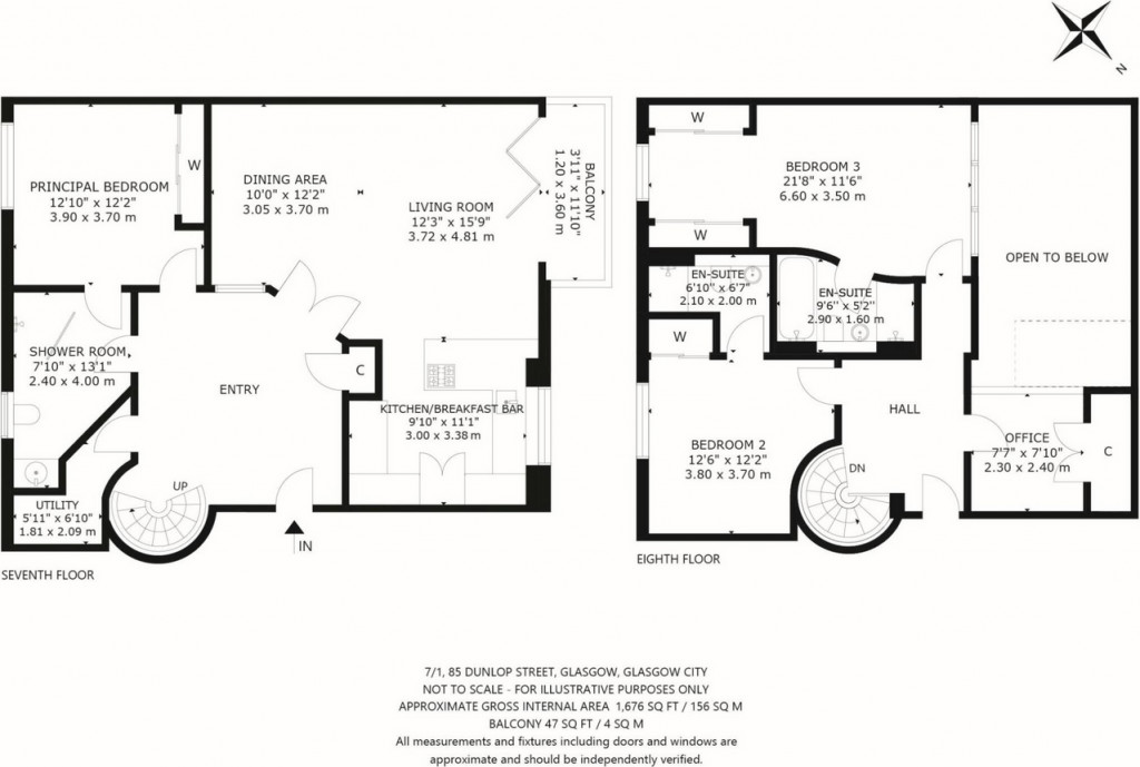 Dunlop Street, City Centre, Glasgow floorplan