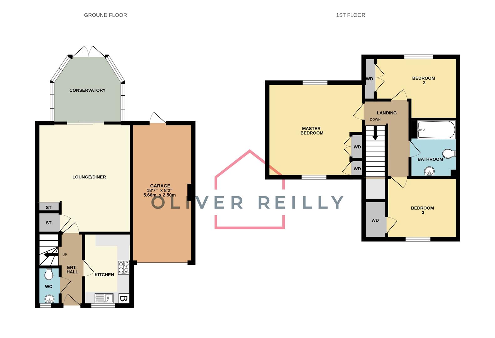 9, Stirling Drive, Newark floorplan