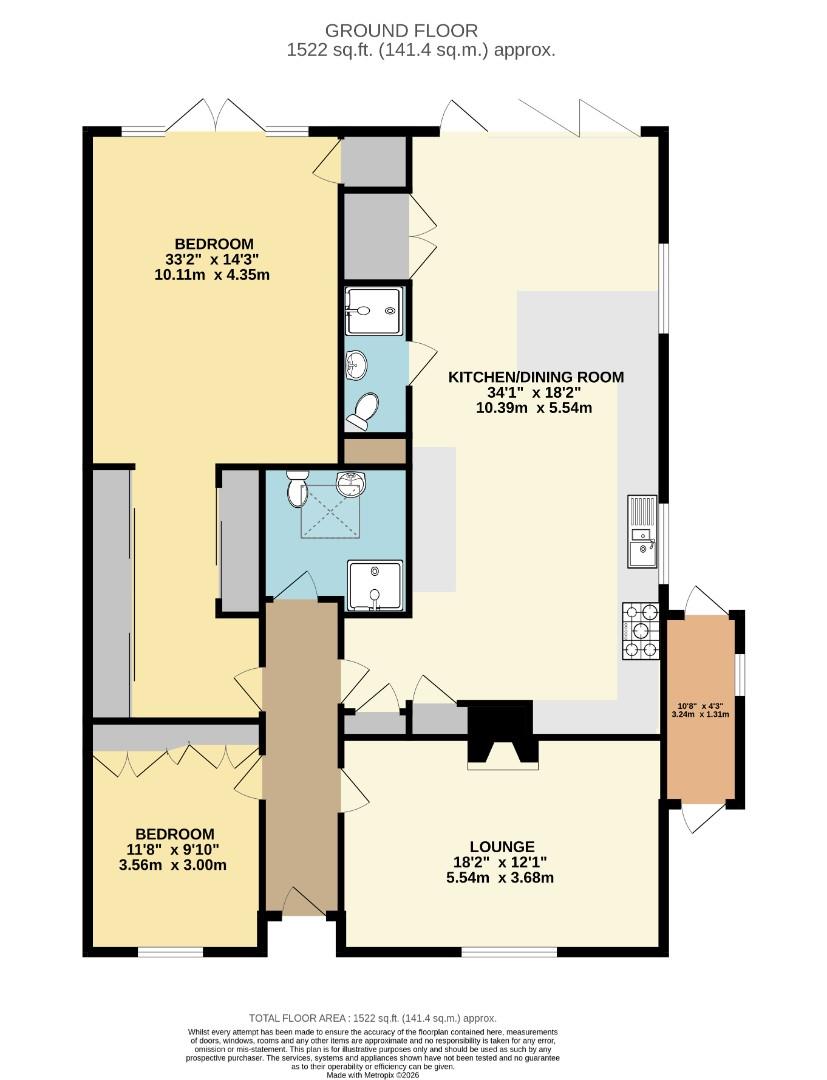91A, High Street South, Leighton Buzzard floorplan