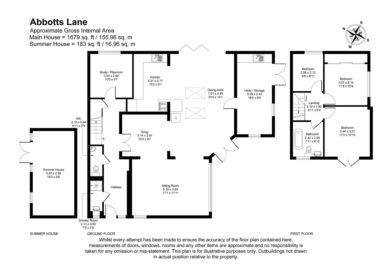 Abbotts Lane, Ware floorplan