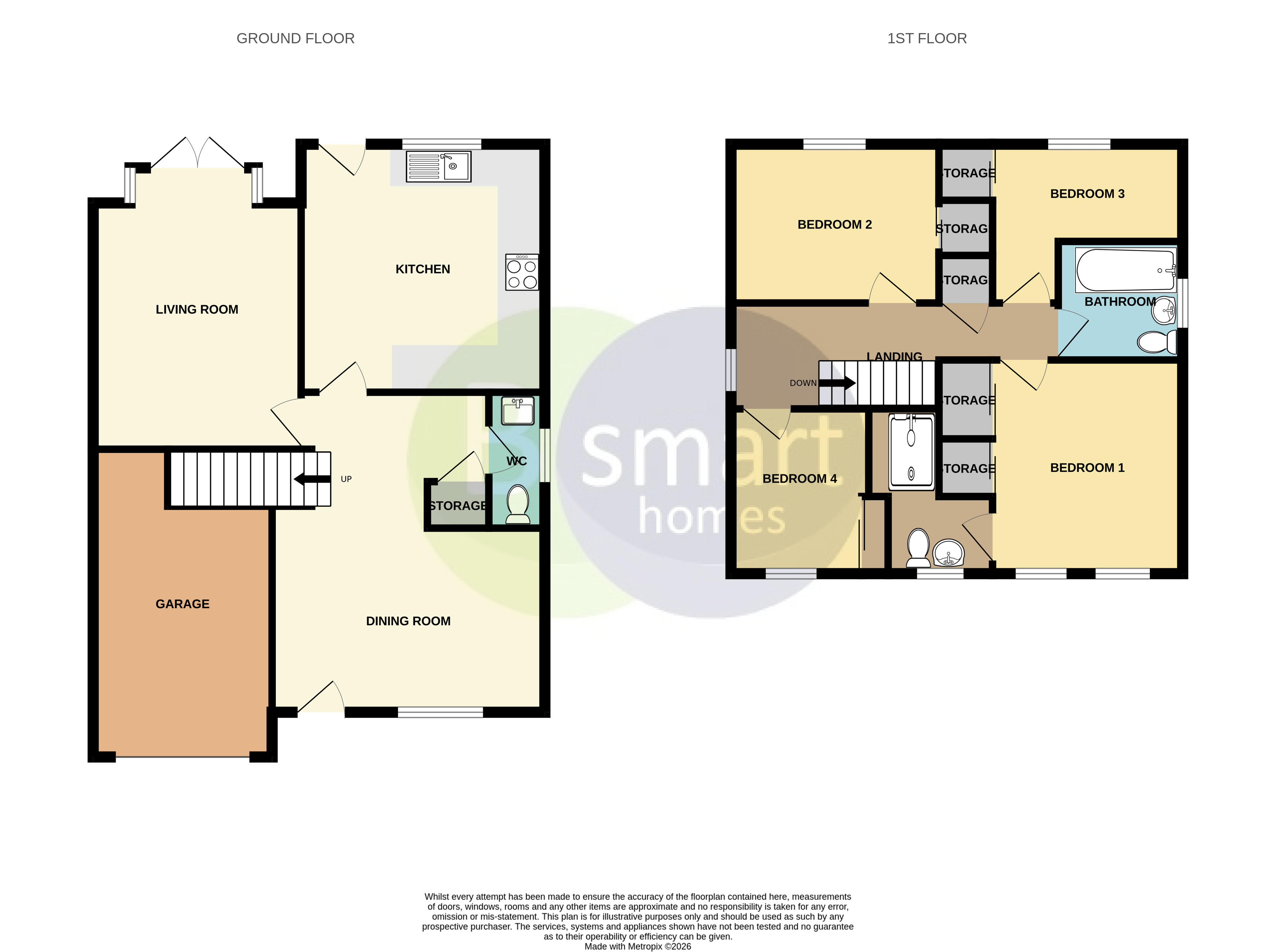 18, Wentworth Drive, Rotherham floorplan