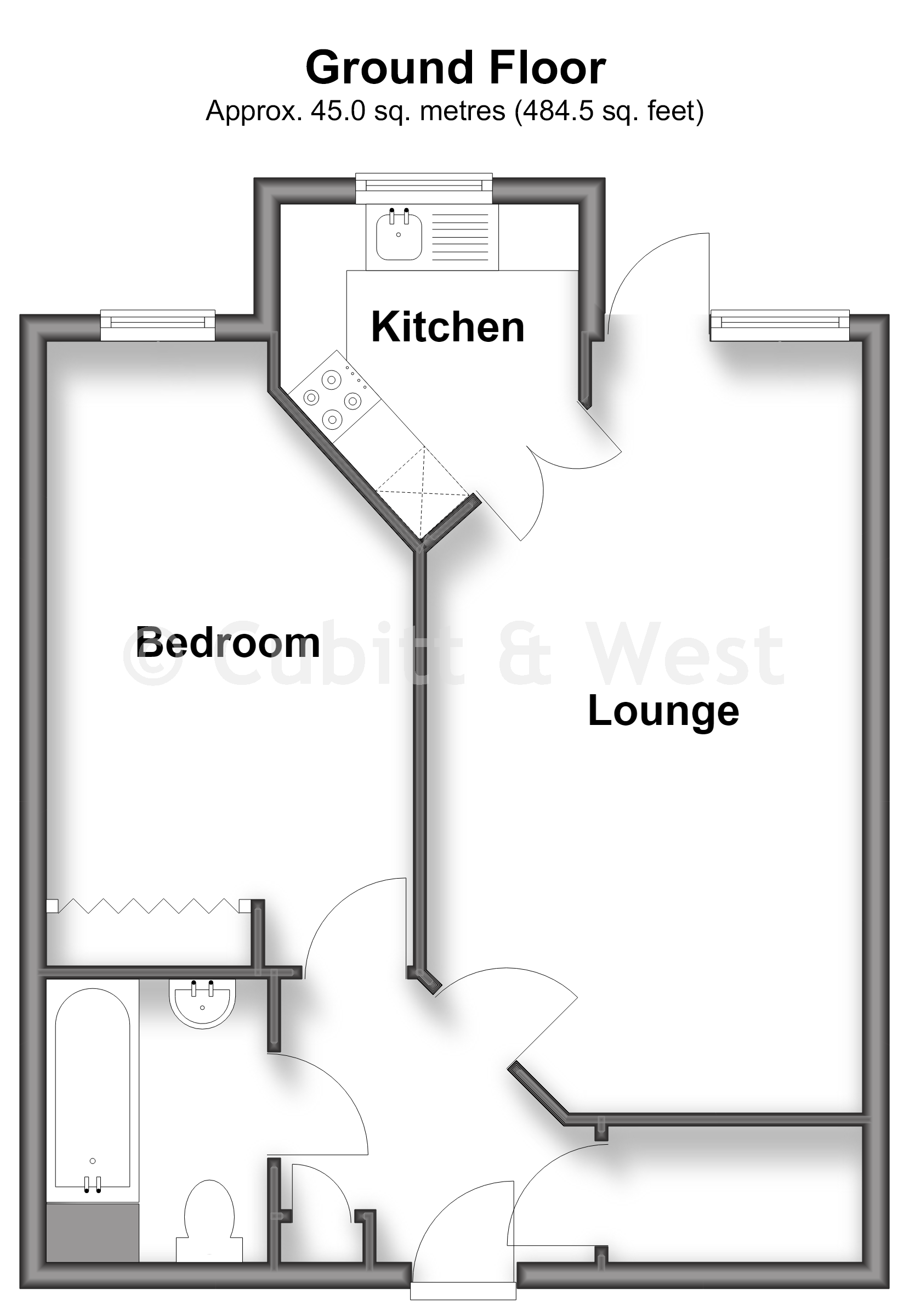 Green Haven Court, London Road, Waterlooville floorplan