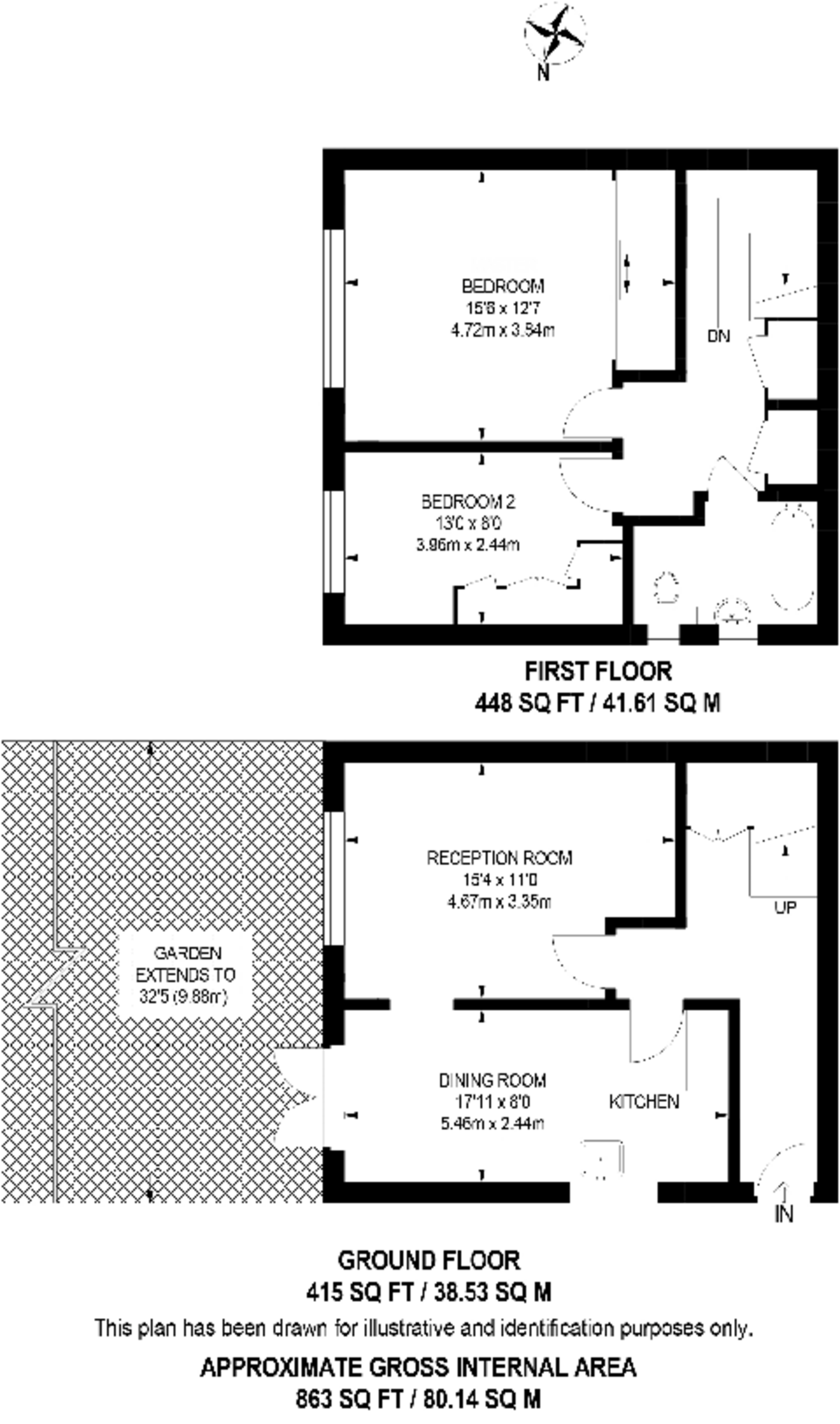 Myrtleside Close, Northwood floorplan
